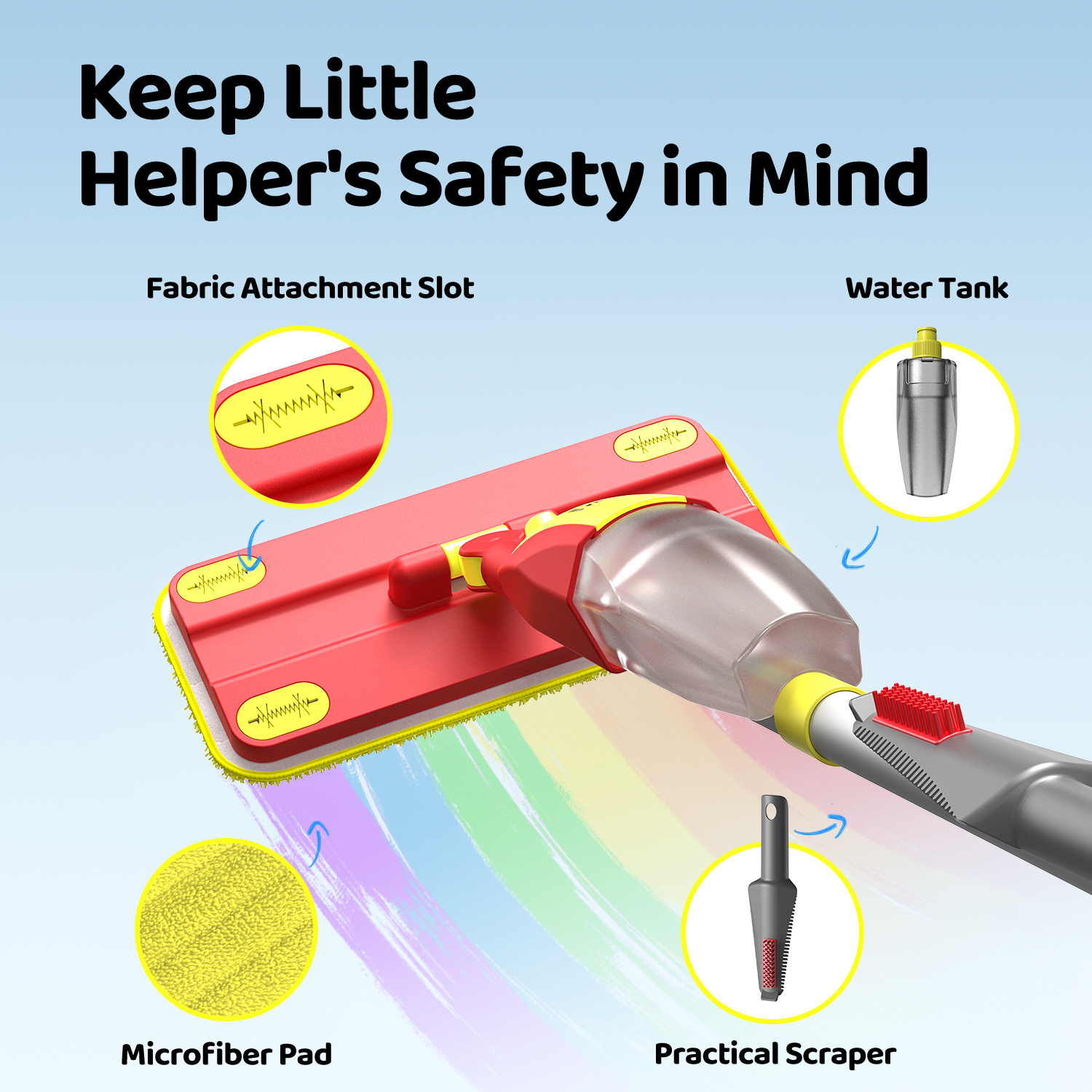 Xlife Toy Spray Mop for Kids
