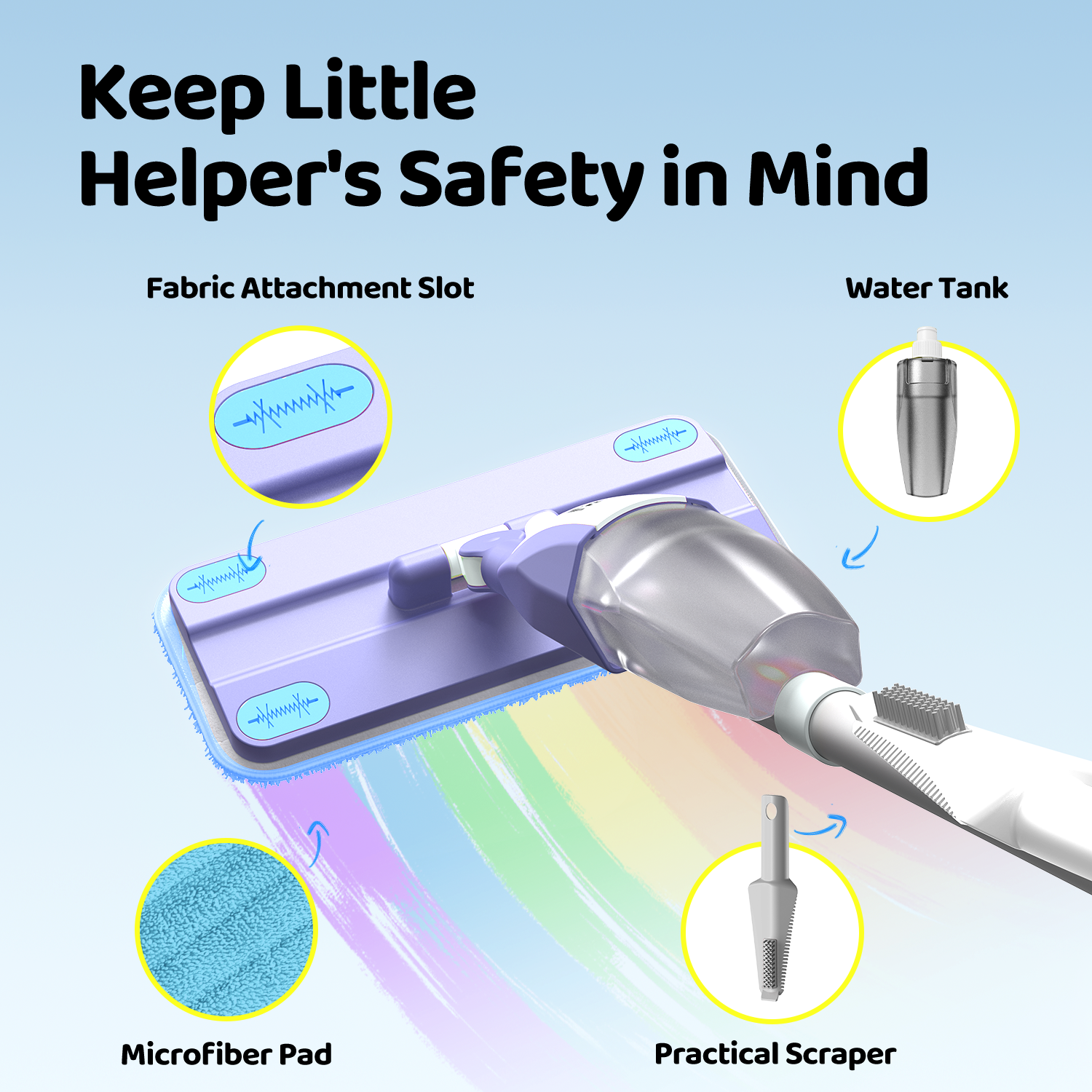Xlife Toy Spray Mop for Kids