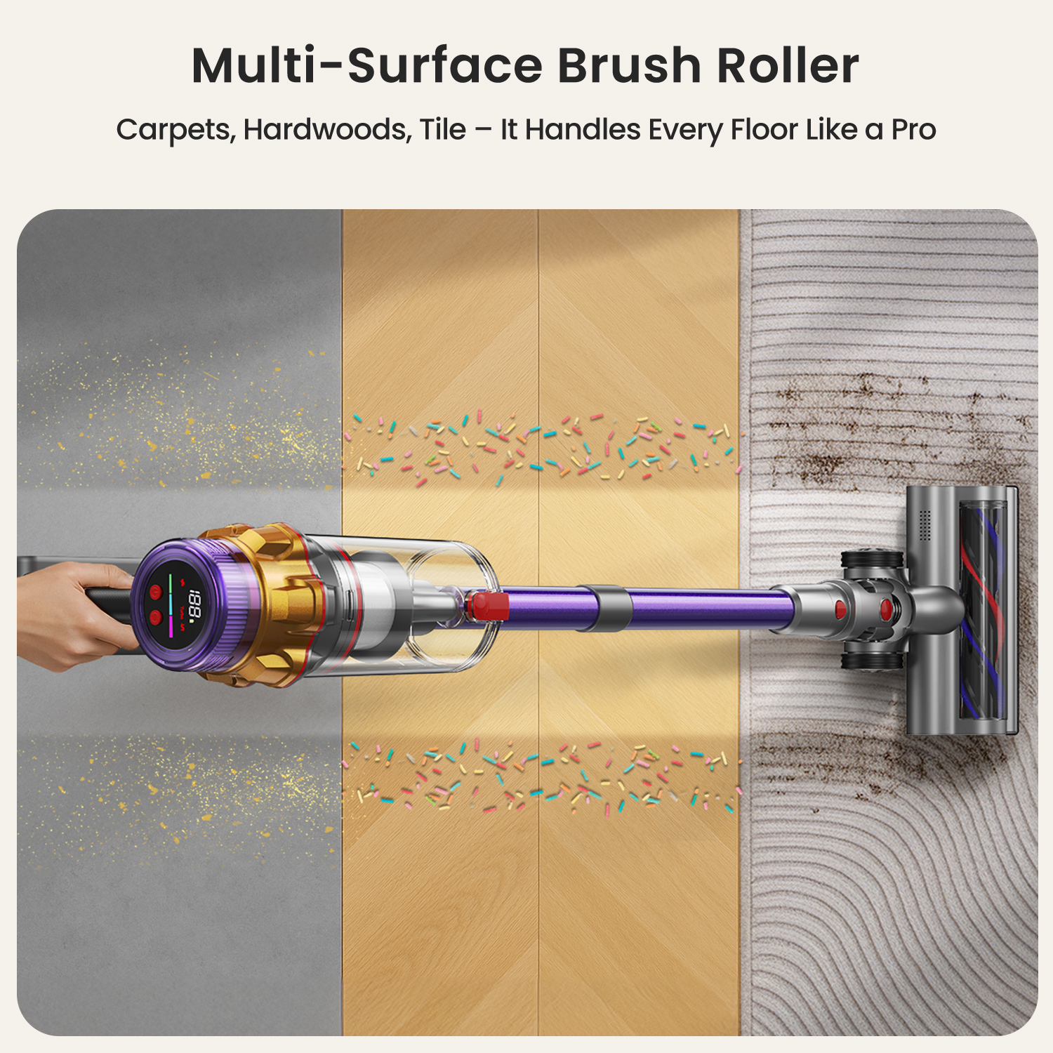 Xlife 550W Cordless Vacuum Cleaner