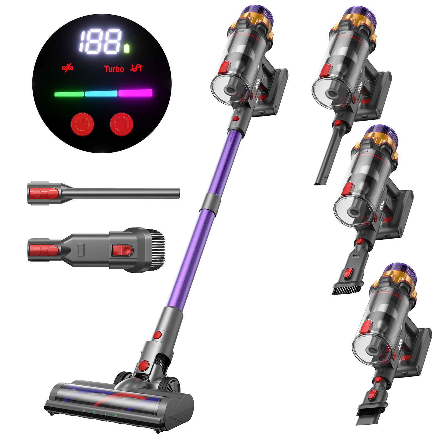 Xlife 550W Cordless Vacuum Cleaner