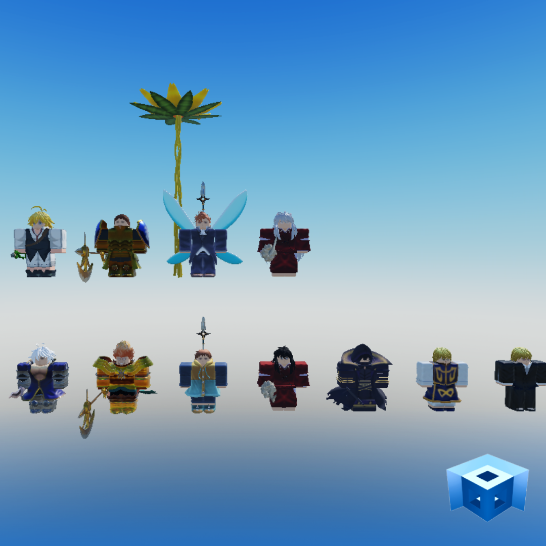 Anime Tower Defense Character Pack