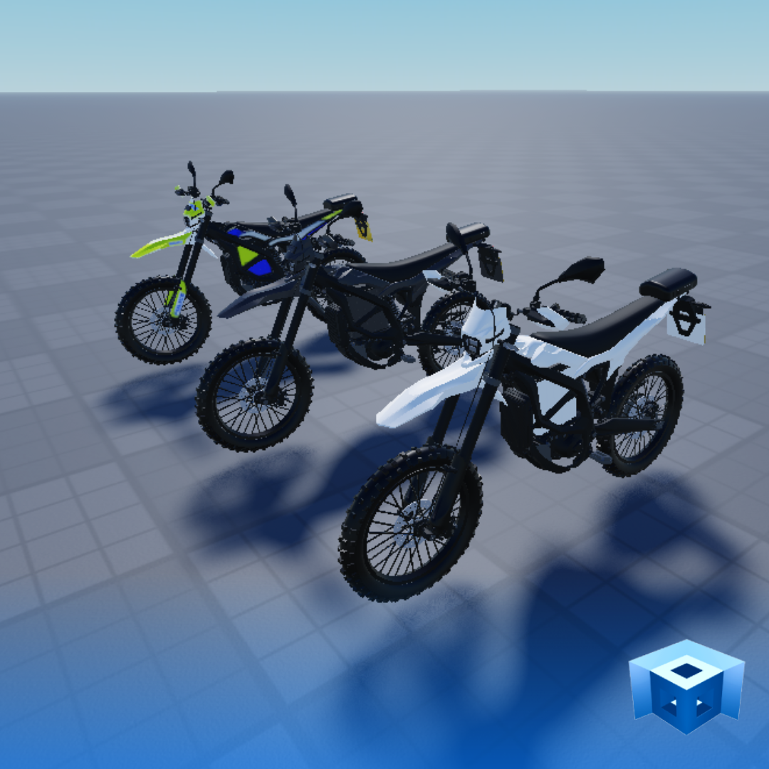 Motorcycle SURRONC RACKED