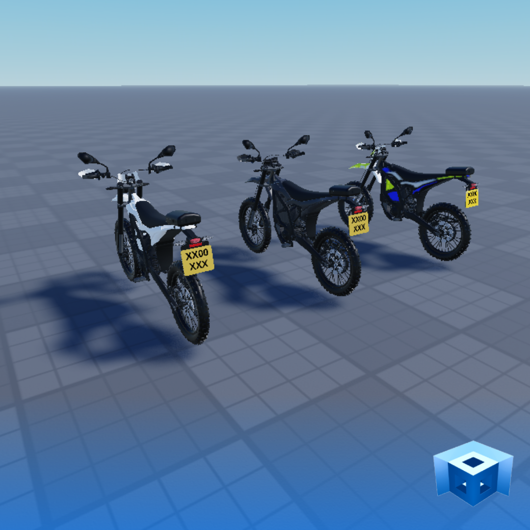 Motorcycle SURRONC RACKED