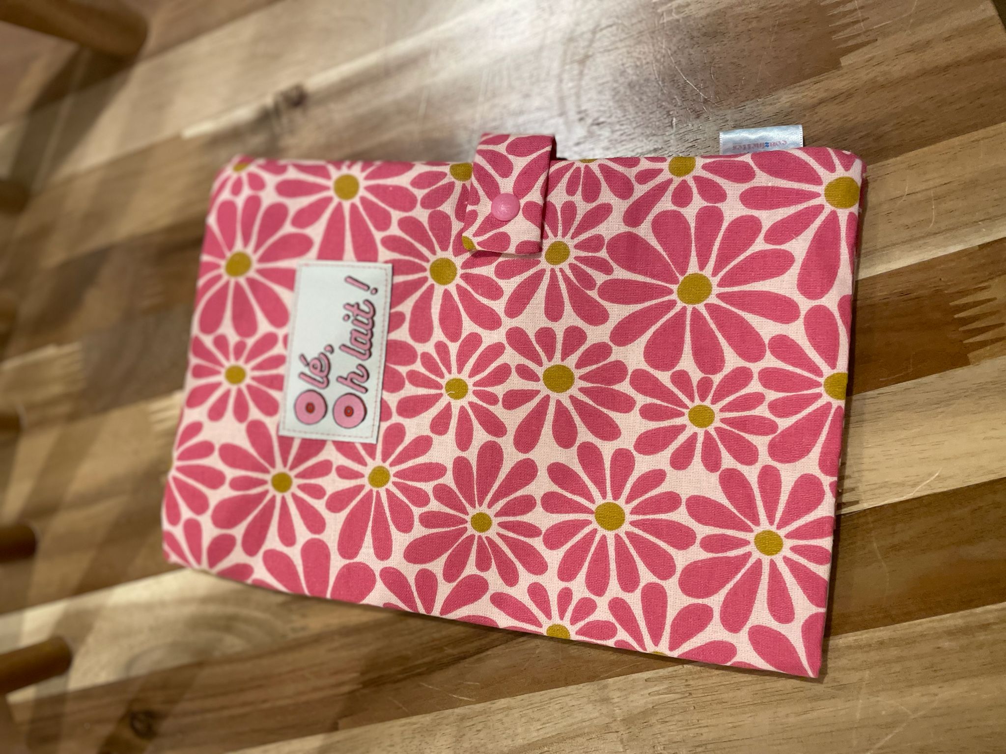  Protège carnet de santé Pâquerette