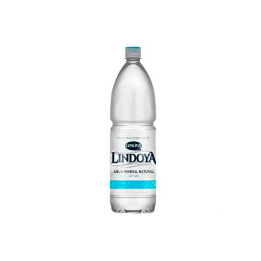 Pack 6 uni. Água Mineral Lindoya Genuína 1,5L