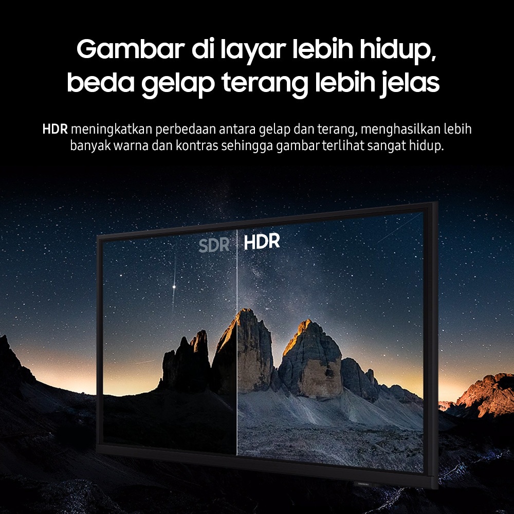 SAMSUNG Smart TV 32 Inch HD UA32HE50EFKLXD | Hyper Real Engine | Dolby Audio | Slim Design