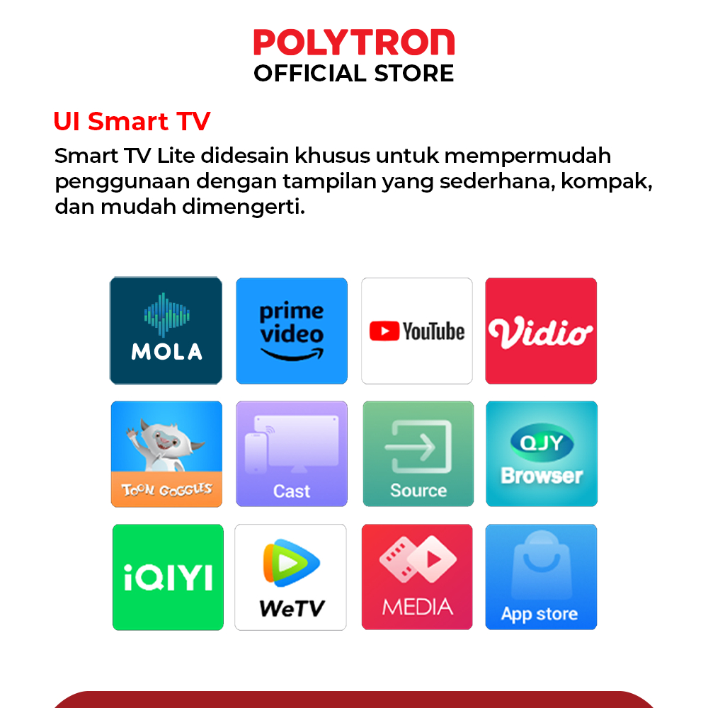 POLYTRON Smart TV 32 Inch 32CV1869 & 32CV1829