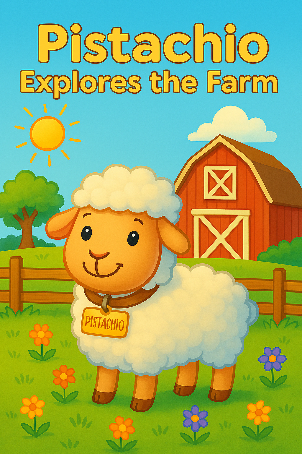 Pistachio Explores the Farm - Paperback Children's Book