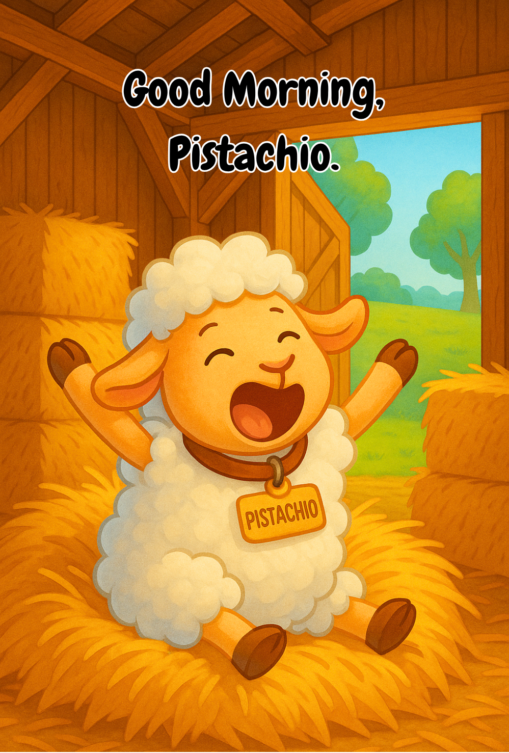 Pistachio Explores the Farm - Paperback Children's Book