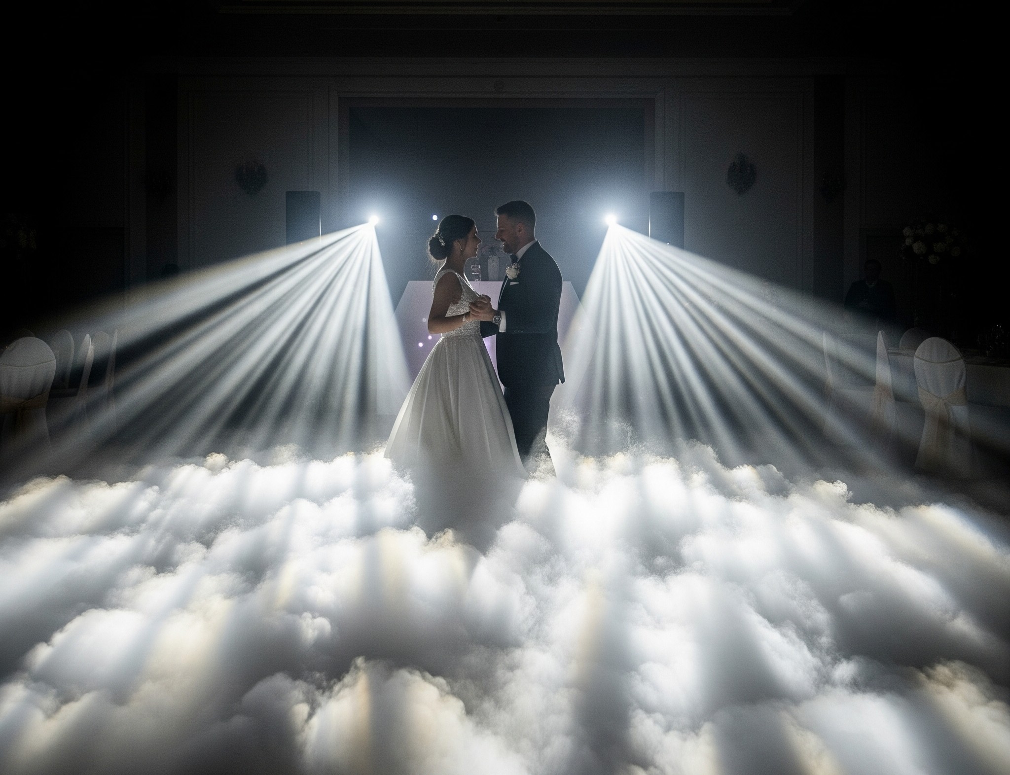 Iluminación y Máquina de humo