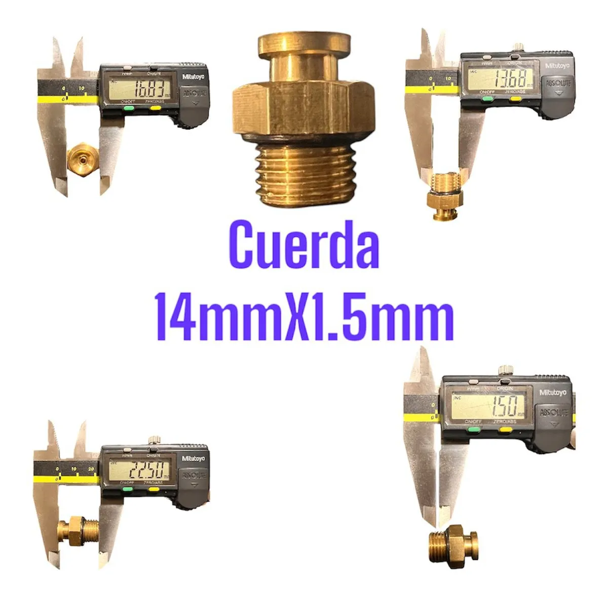 Válvula De Inflado para Flecha Neumática 14-16mm Cuerda 1.5mm
