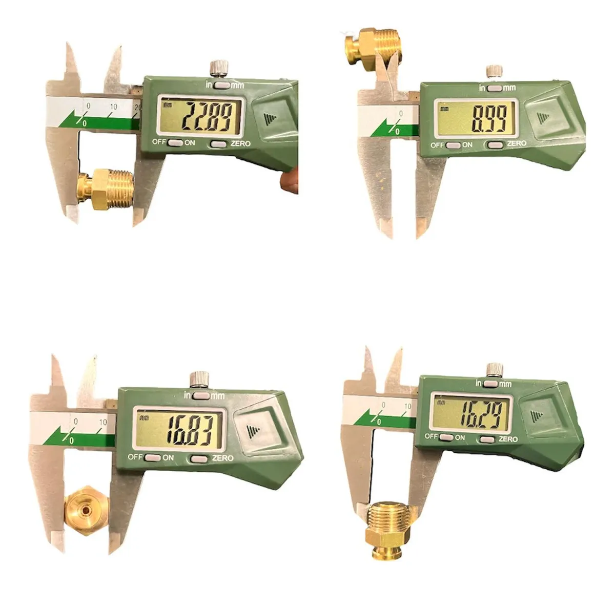 Válvula De Inflado Para Eje Neumático Tipo Sombrero 3/8 Npt