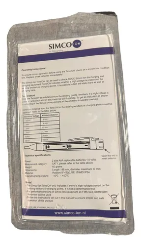 Medidor de Carga Electroestática Simco-Ion