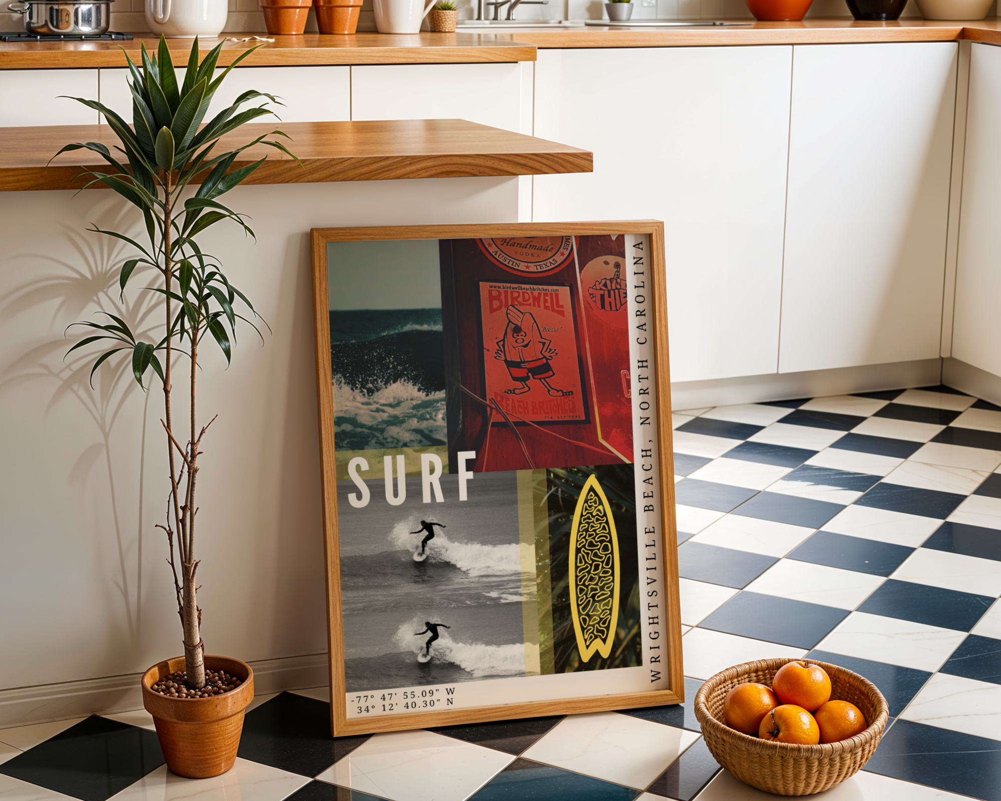 SURF Wrightsville Beach Print