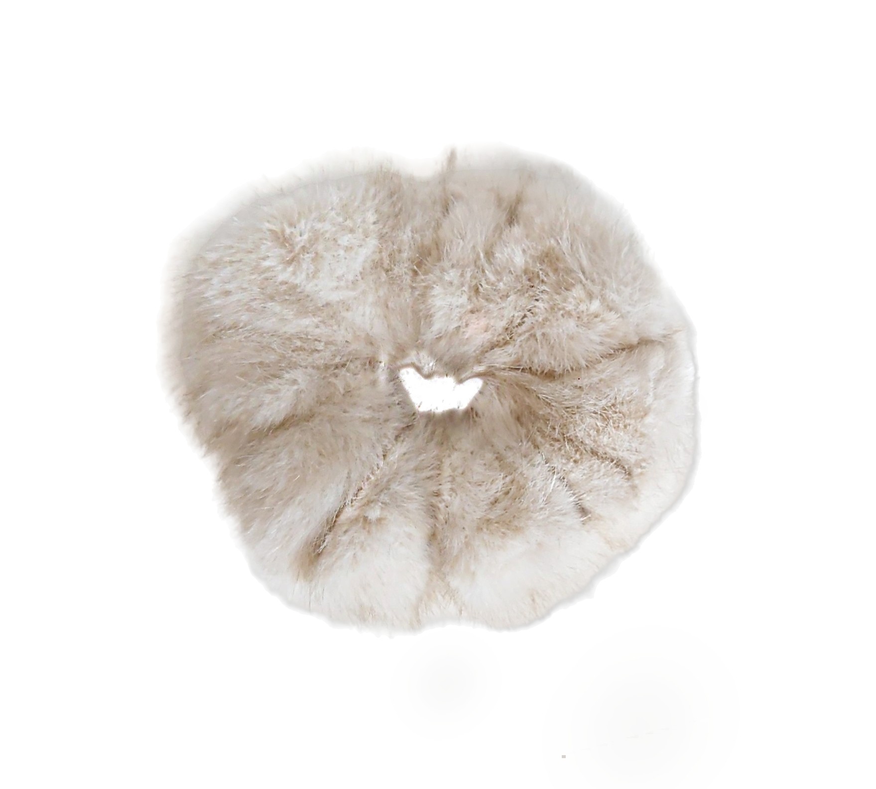 Hår strikk scrunchies exclusive fuskepels