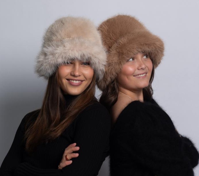 Aurora exclusive fuskepels hatt