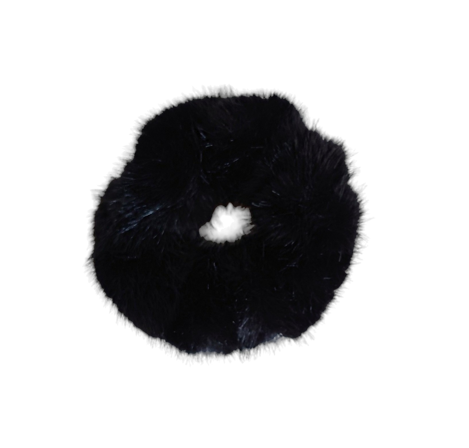 Hår strikk scrunchies exclusive fuskepels