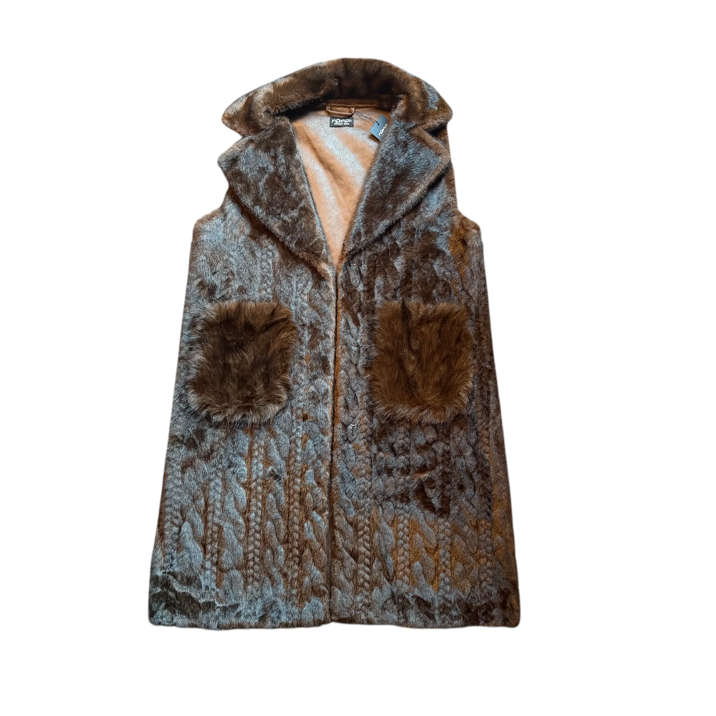 Aspen fuskepels vest