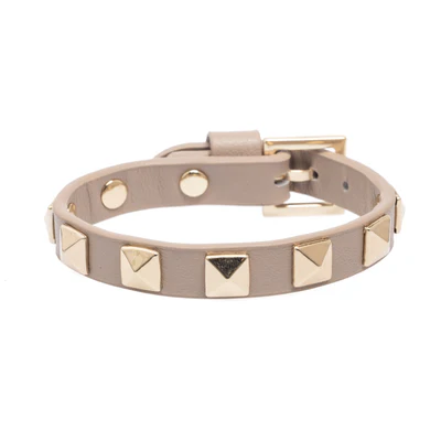 Leather Stud Bracelet