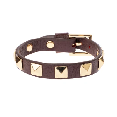 Leather Stud Bracelet