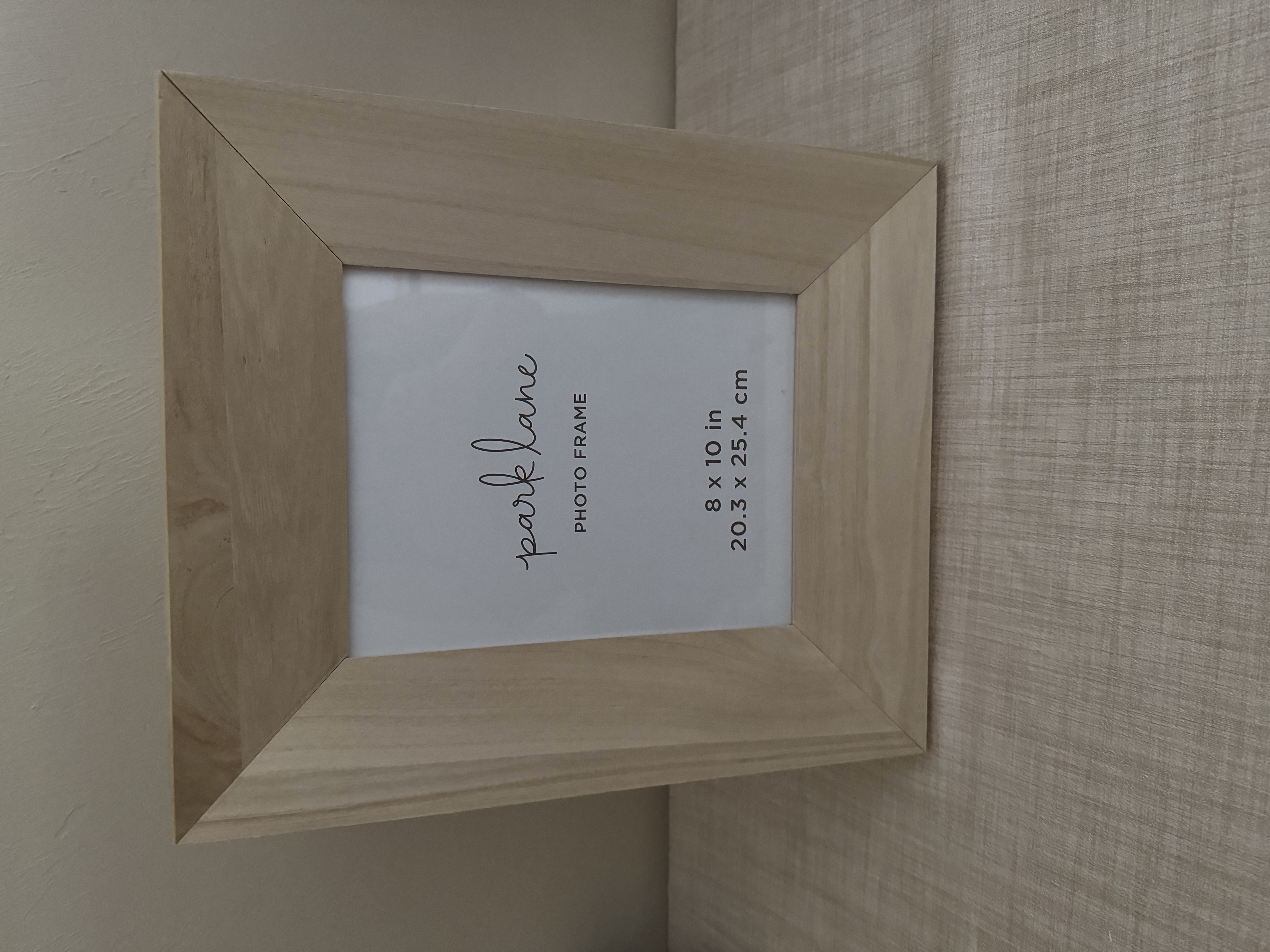 Customized Laser Engraved Standup Beveled 8 x 10 Picture Frame