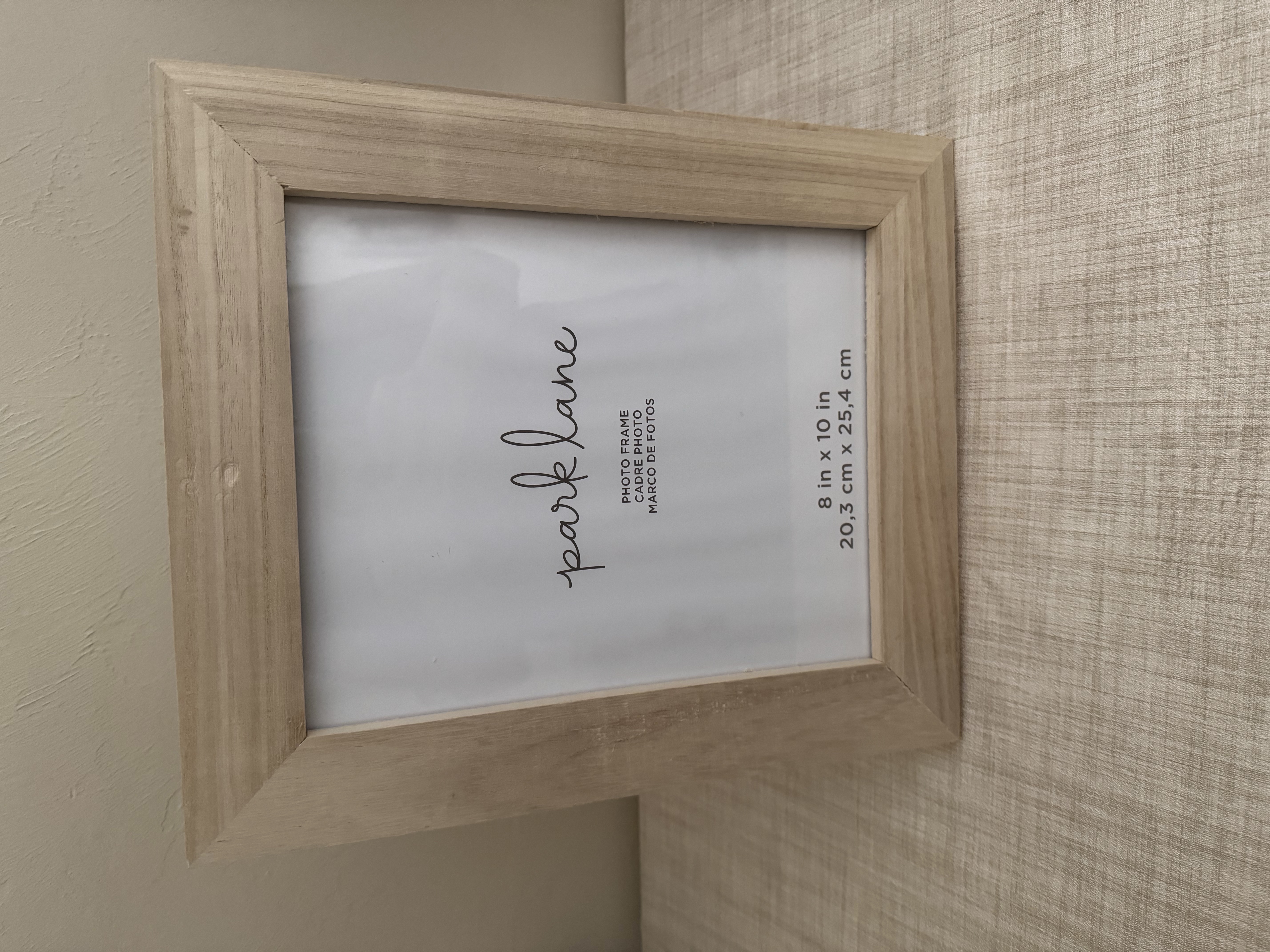 Customized Laser Engraved Standup 8 x 10 Picture Frame 