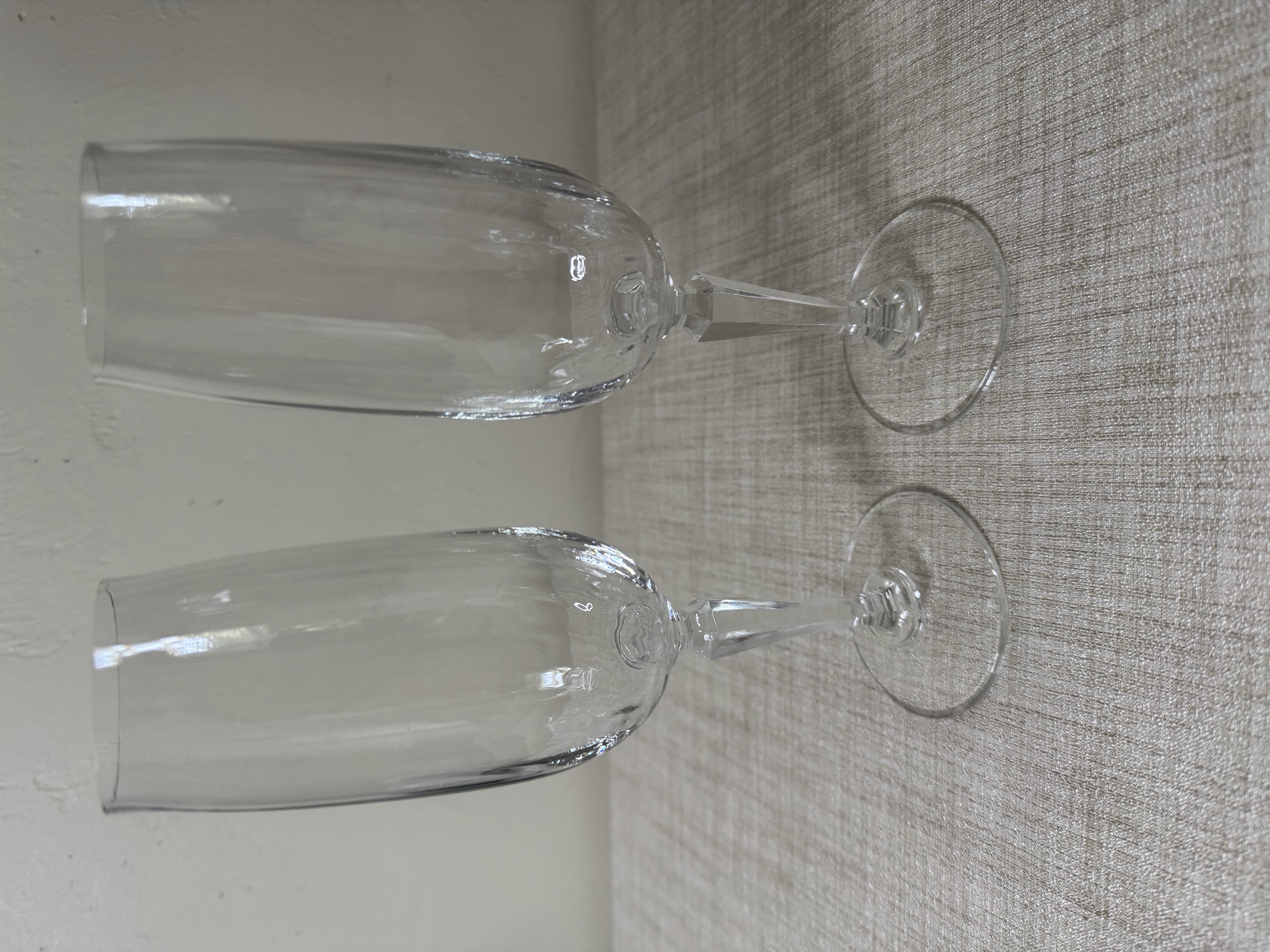Customized Laser Engraved Champagne Flutes 