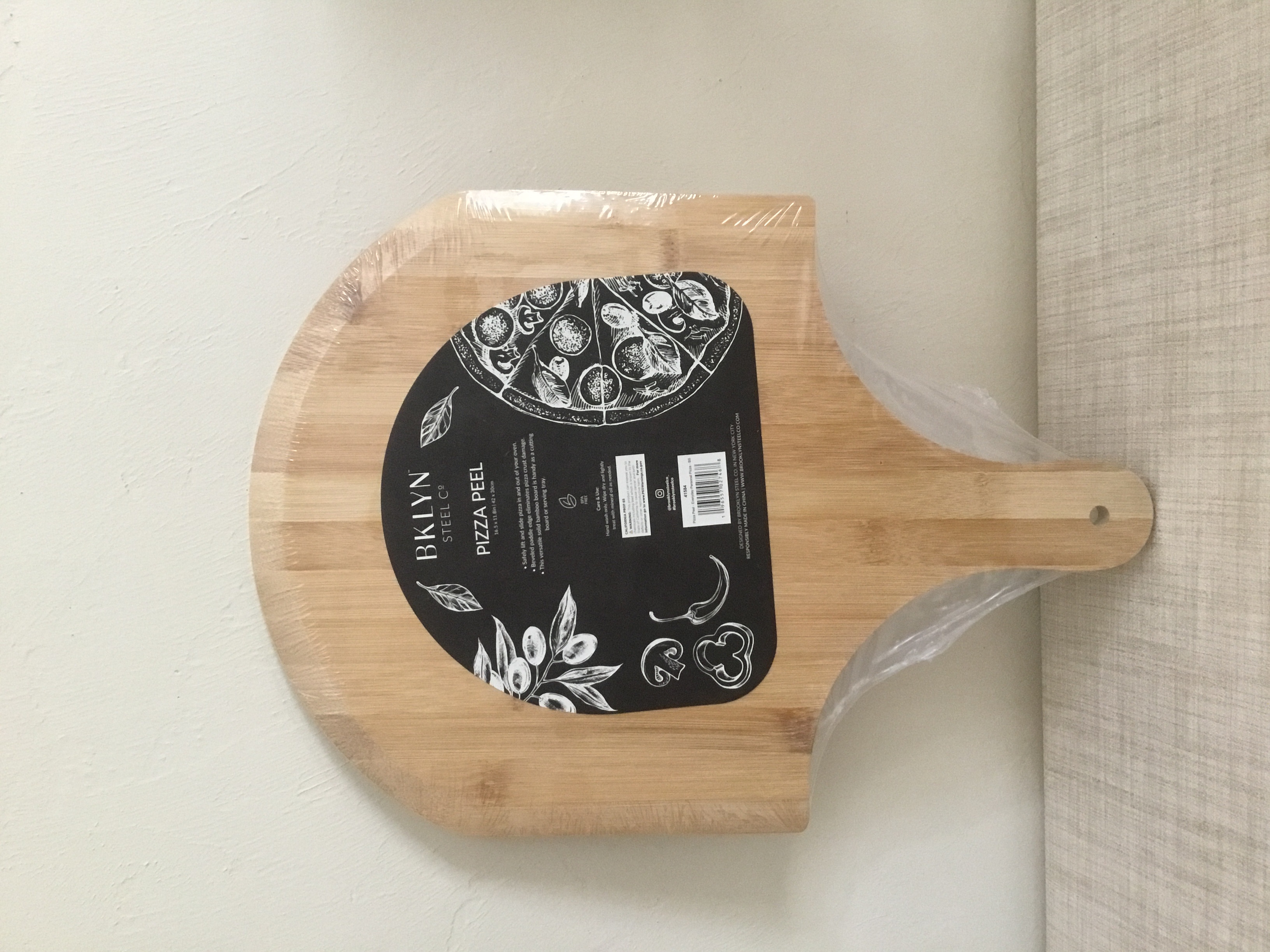 Customized Laser Engraved Bamboo Personal Pizza/CuttingBoard/ServingTray