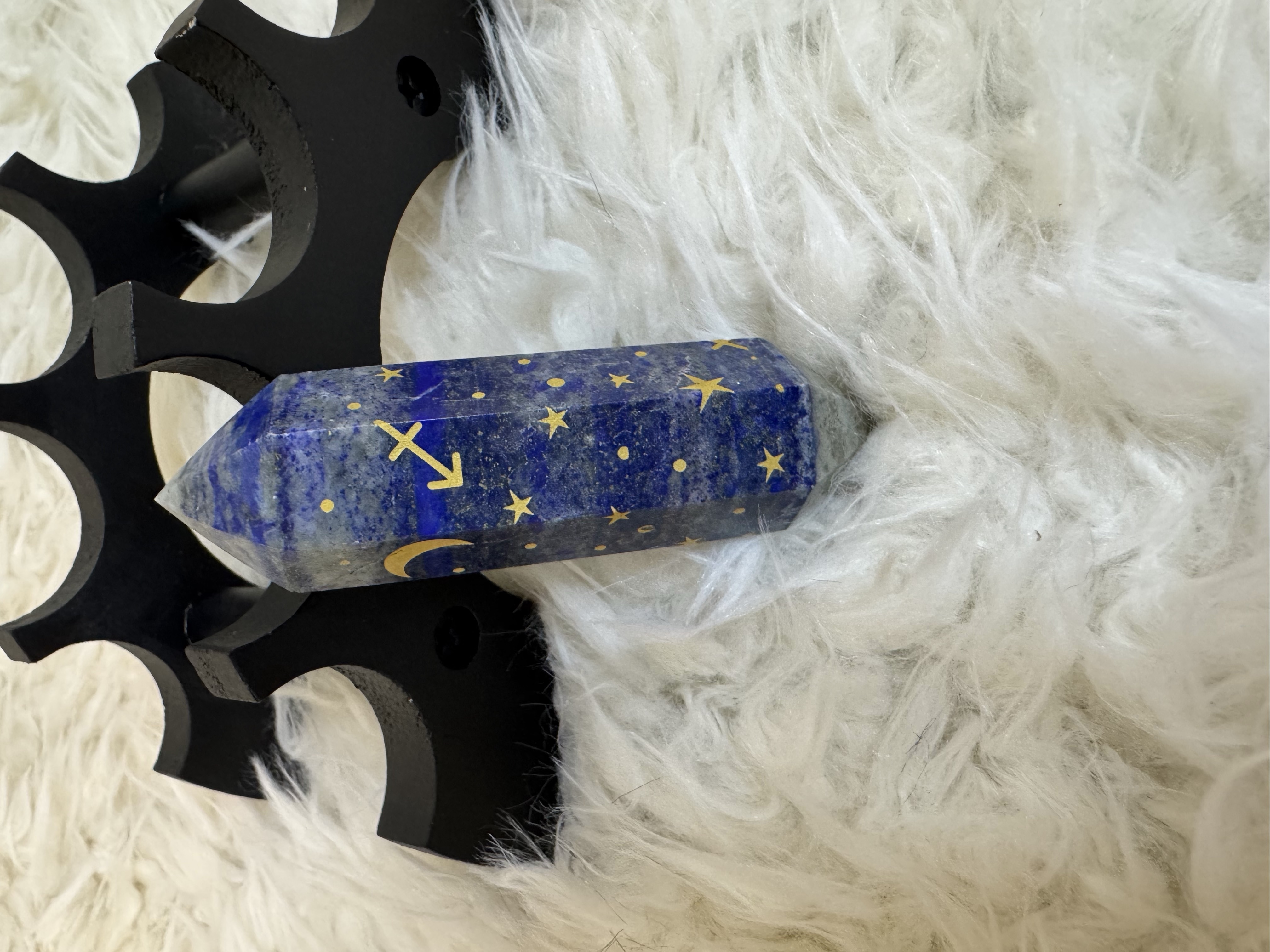 Lapis Lazuli Sagittarius Wand 3.24 inches