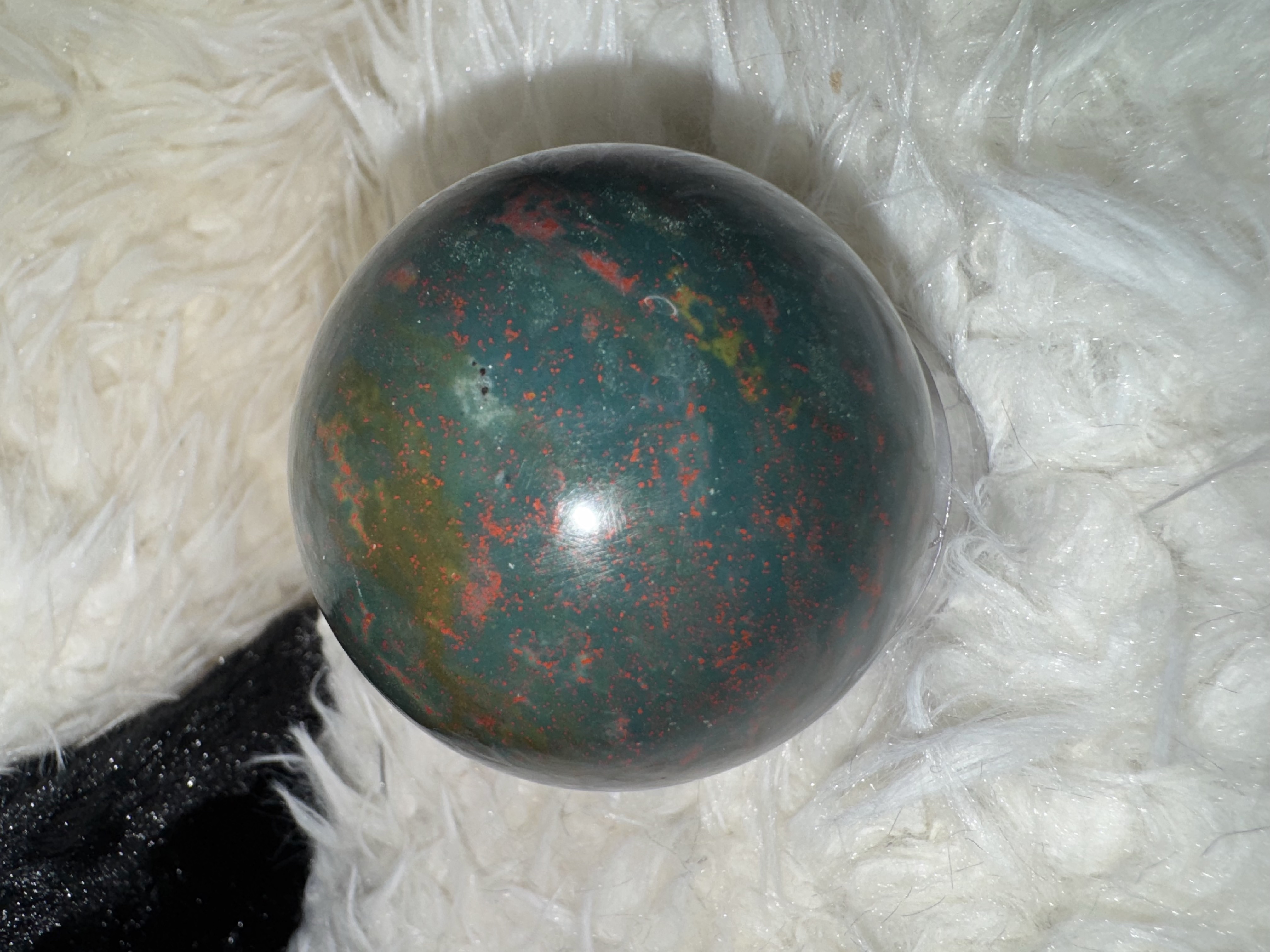 Master Healer Bloodstone Sphere 2.04 inches 