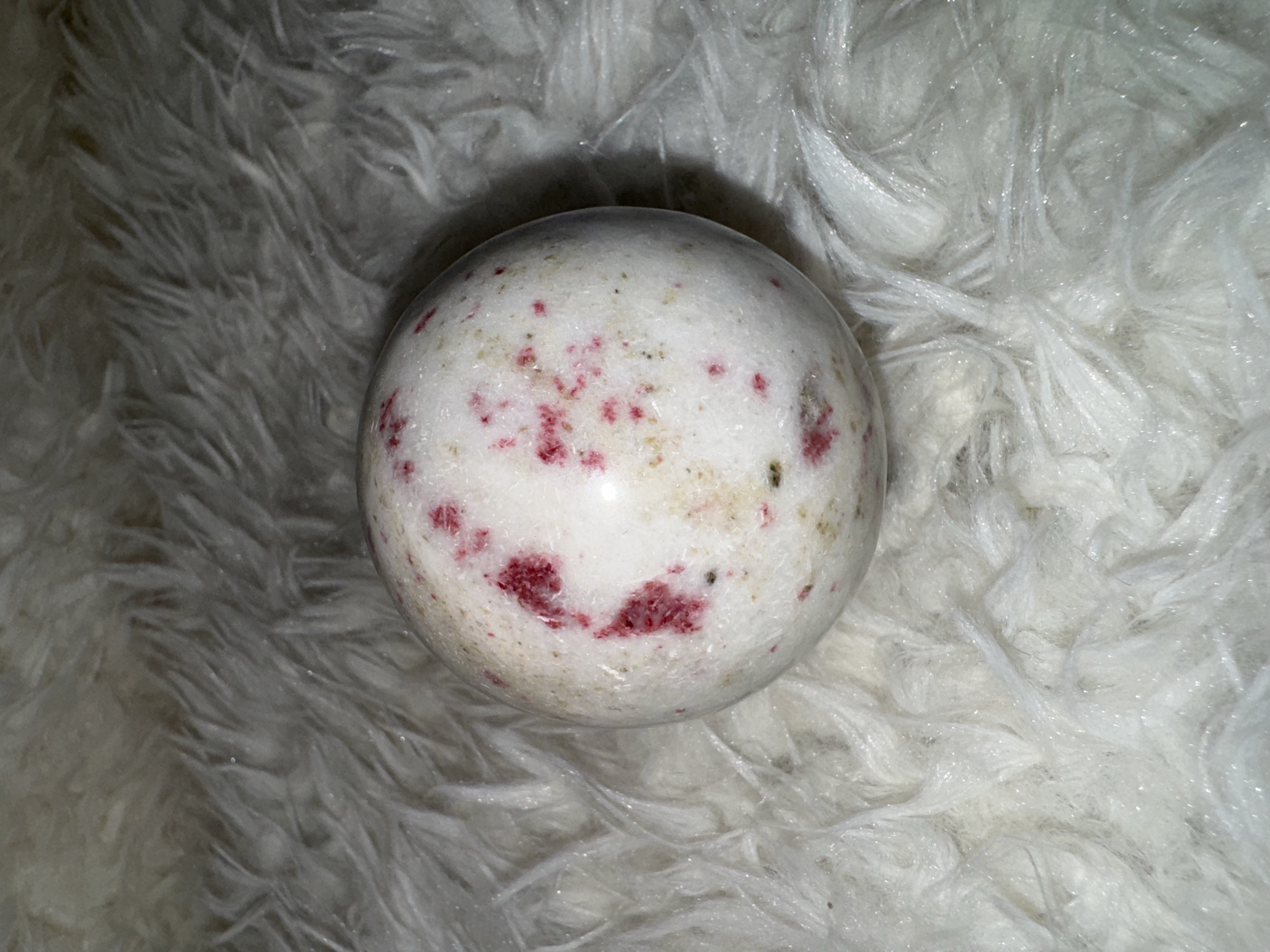 Cinnabrite Sphere 2.07 inches