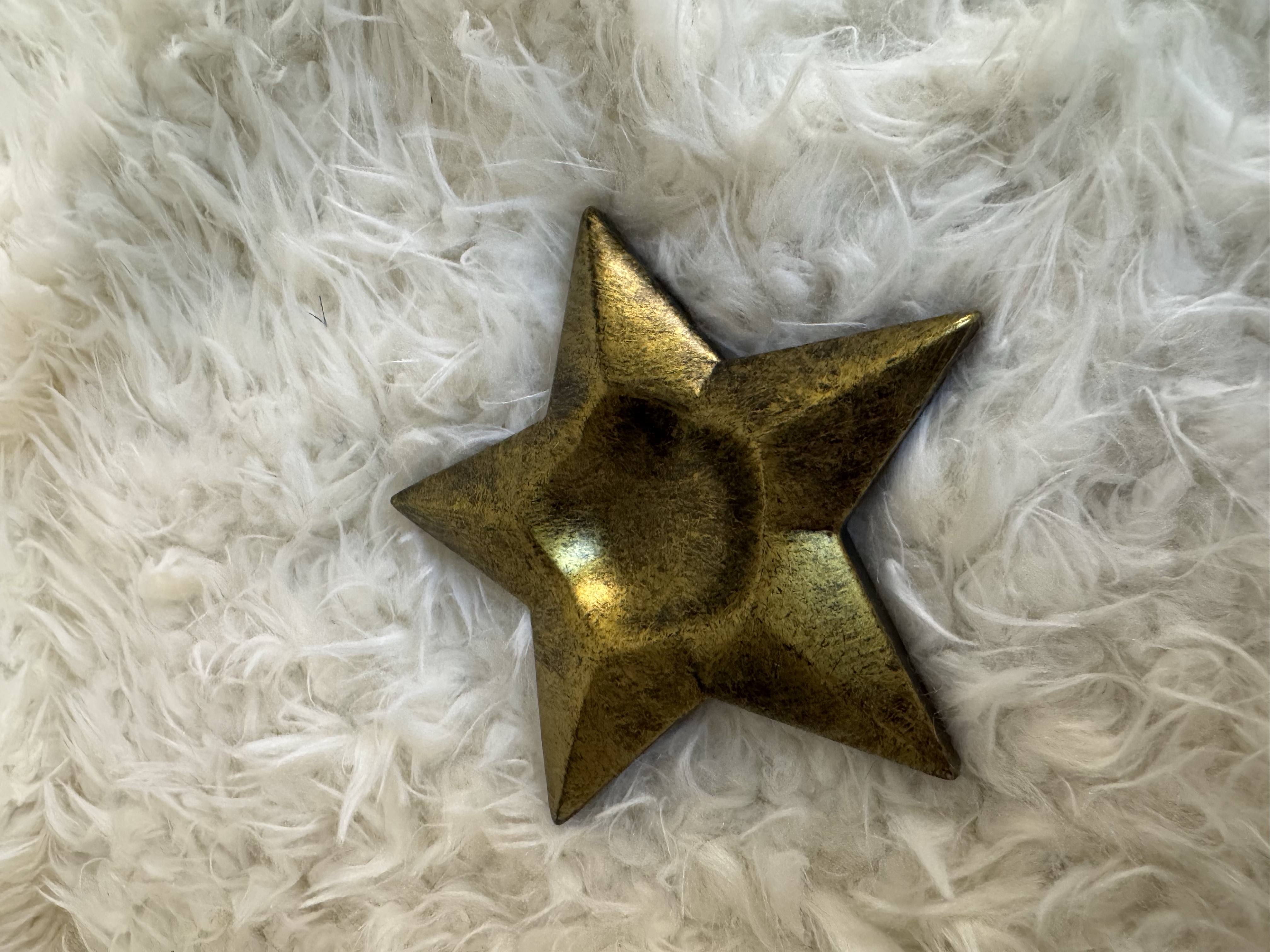 Gold Star Sphere Stand 4.48 inches 