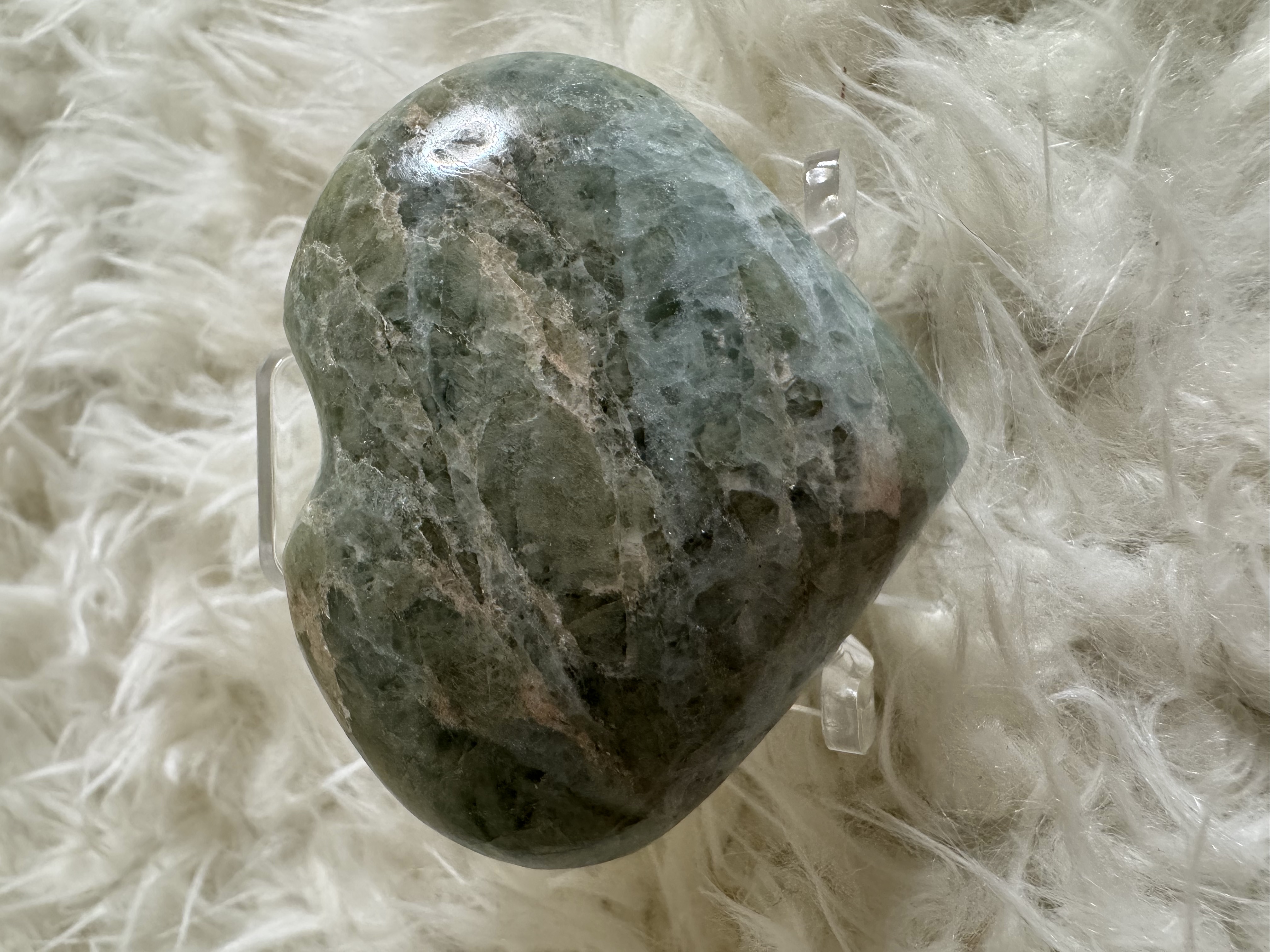 Emotional Healing Aquamarine Heart 