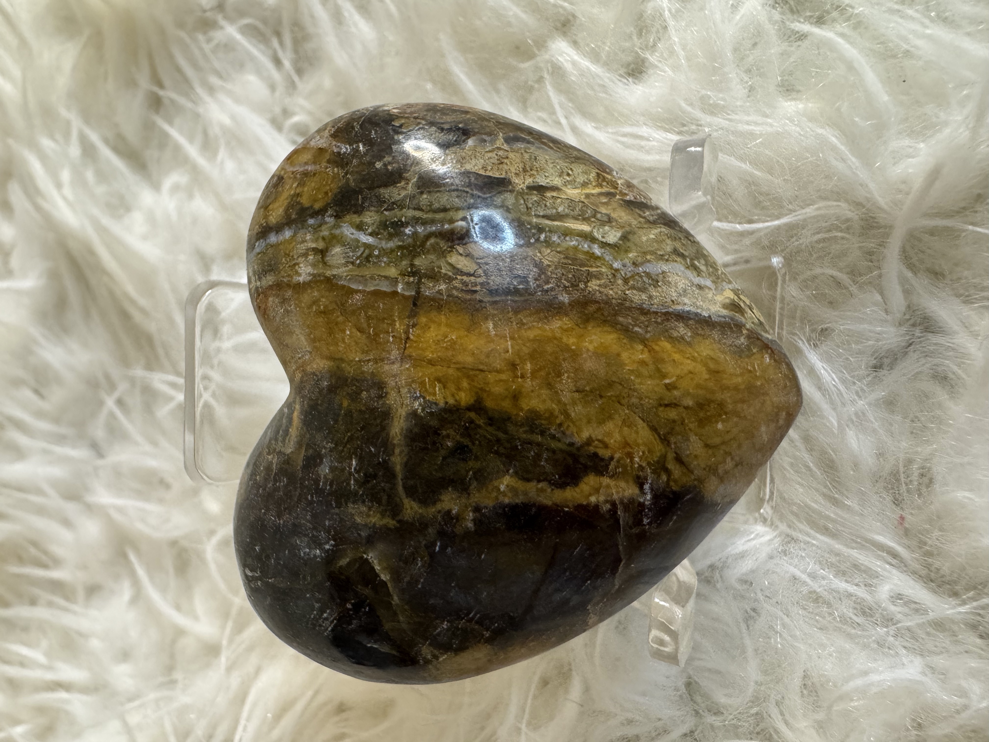 Madagascar Jasper Heart 