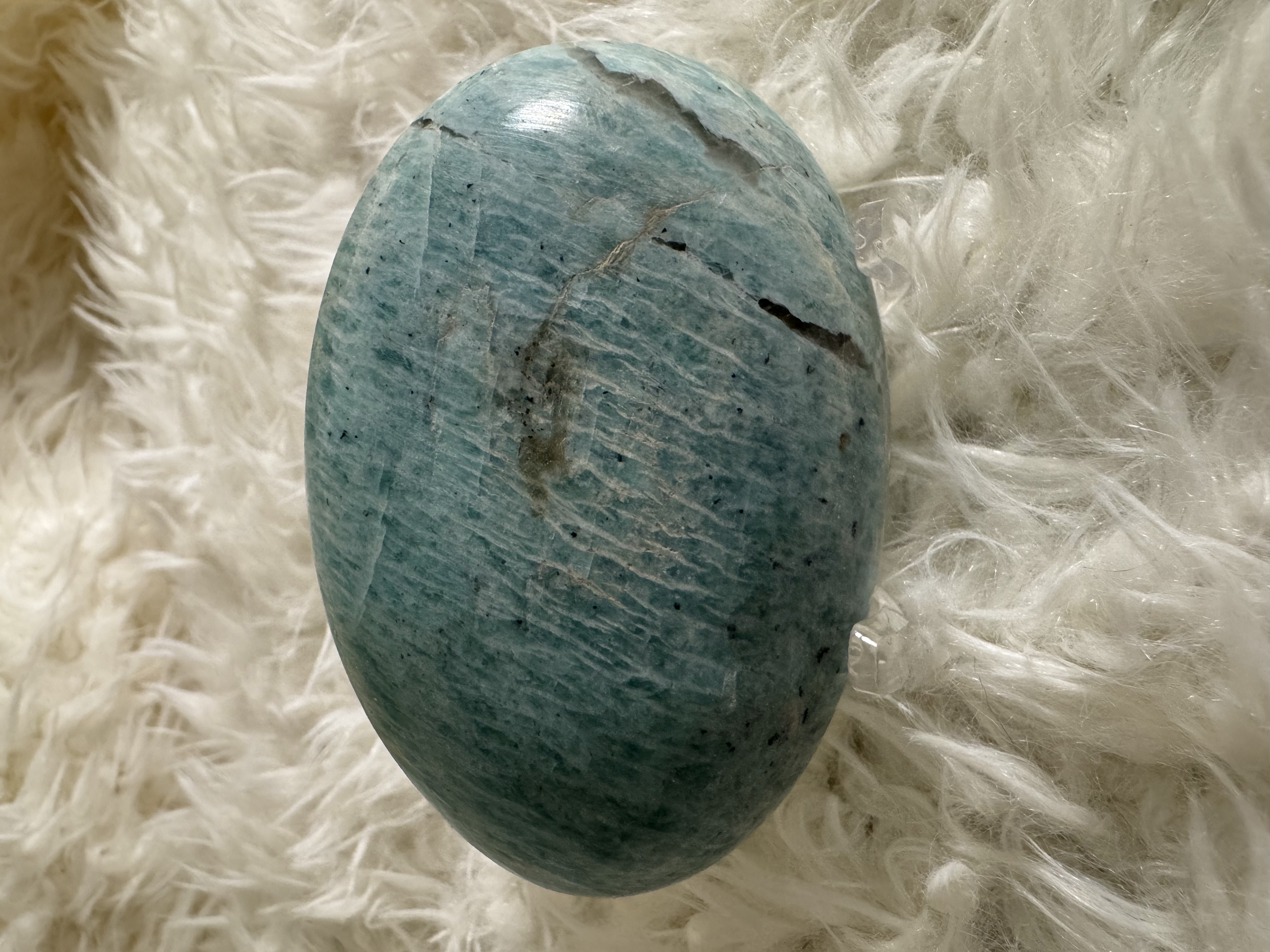 Amazonite Palm Stone 