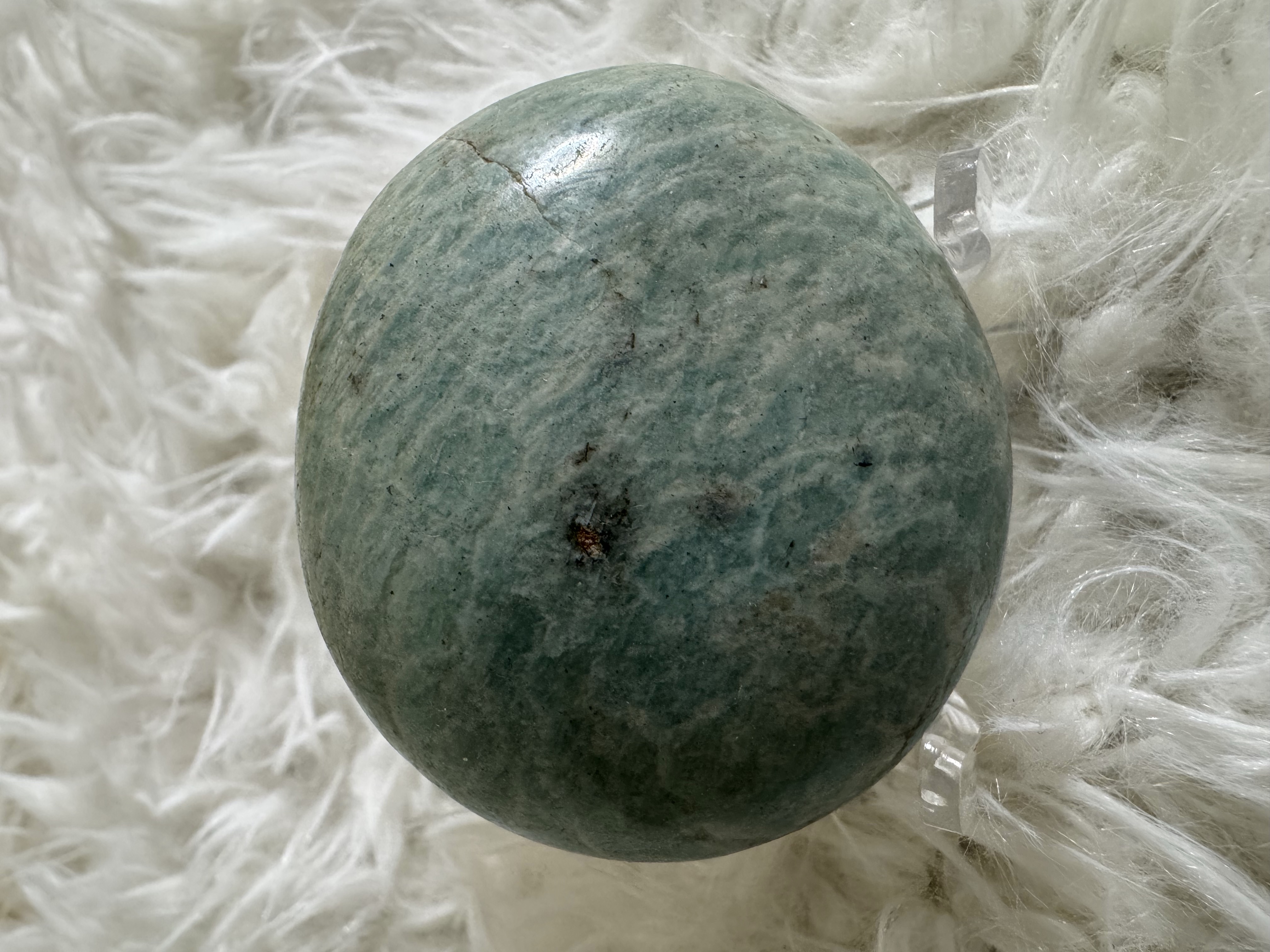 Emotional Healing Aquamarine Palm Stone 