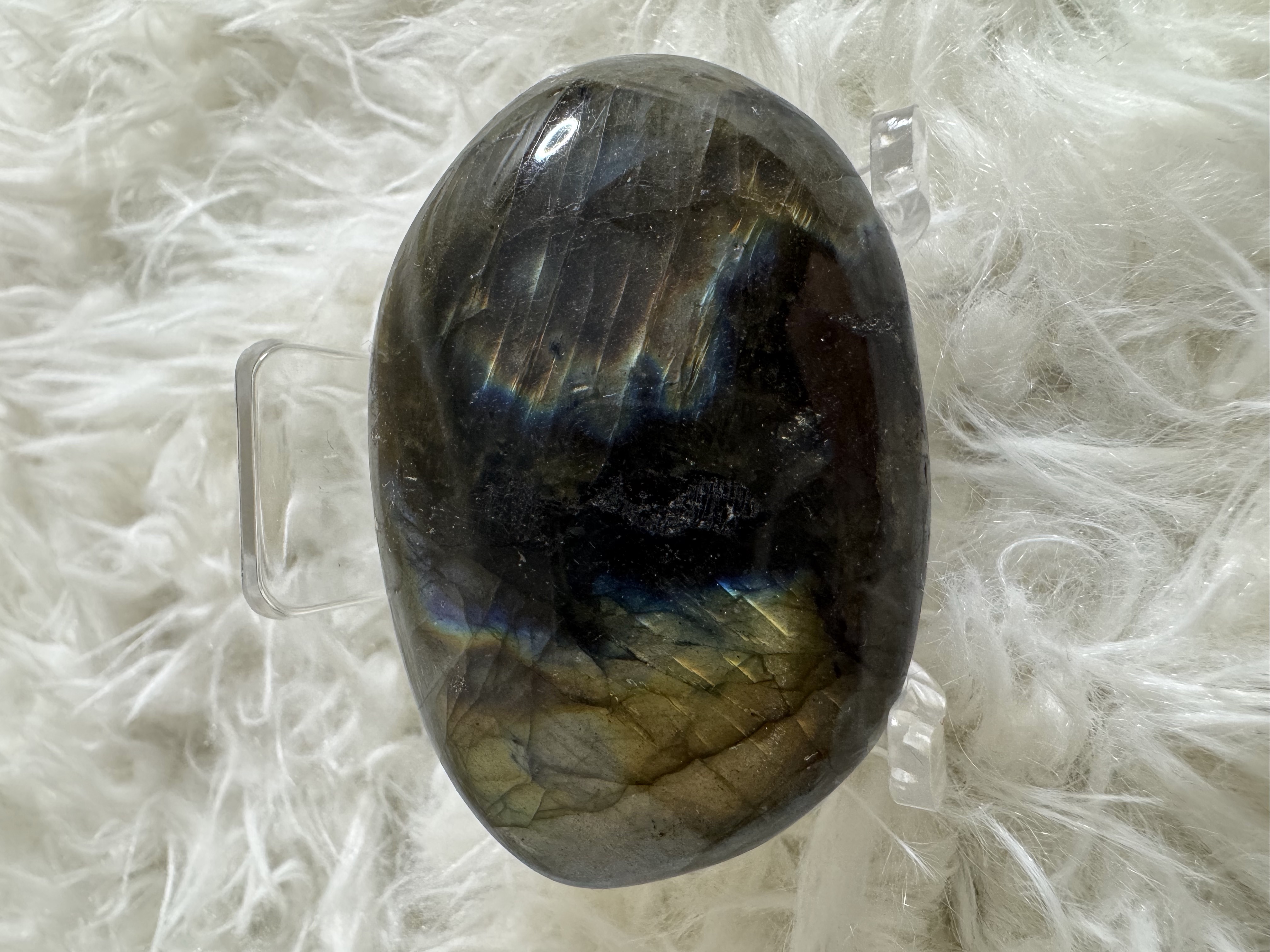 Intention Setting Labradorite Palm Stone 
