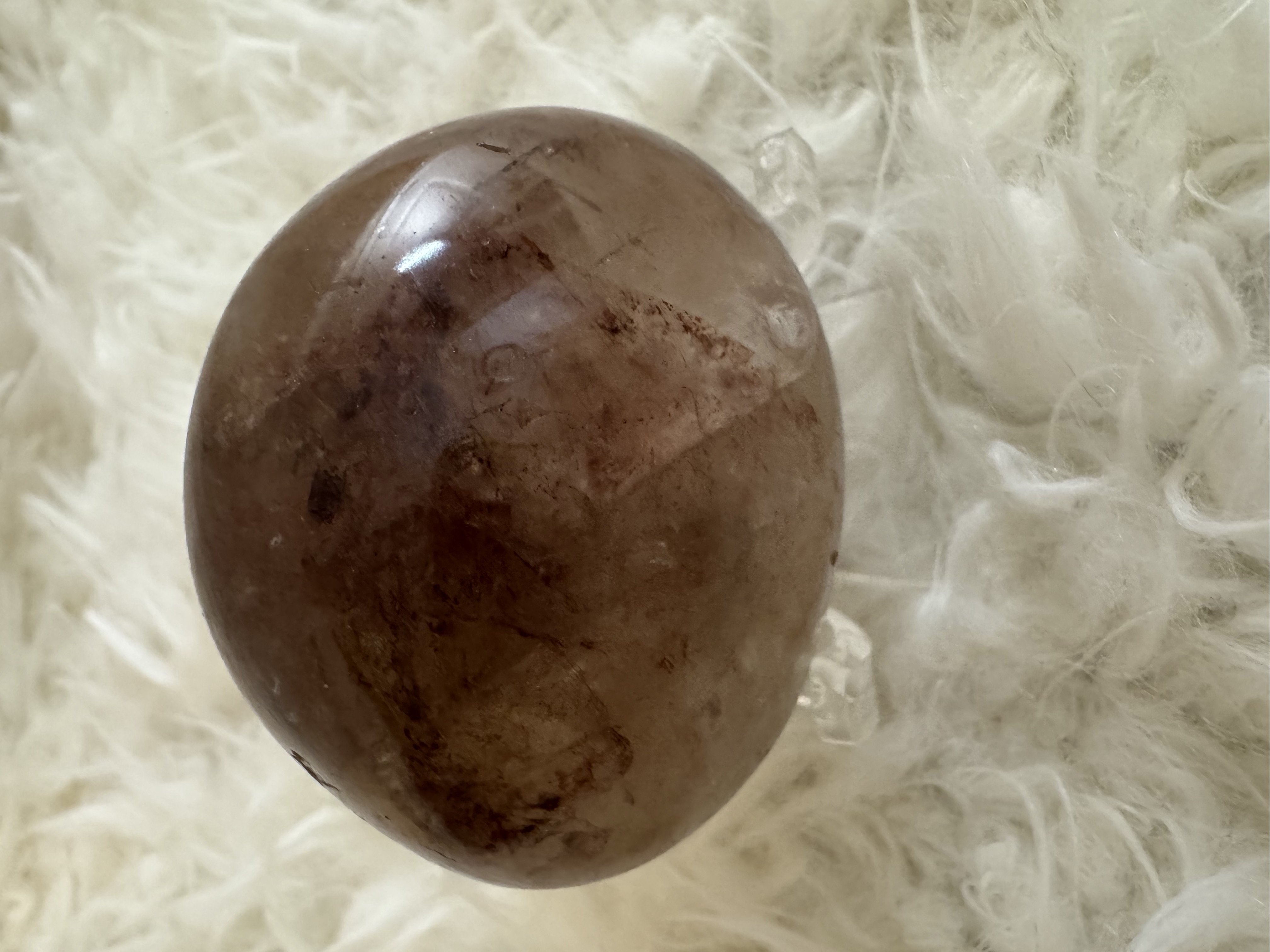 Lithium Quartz Palm Stone 