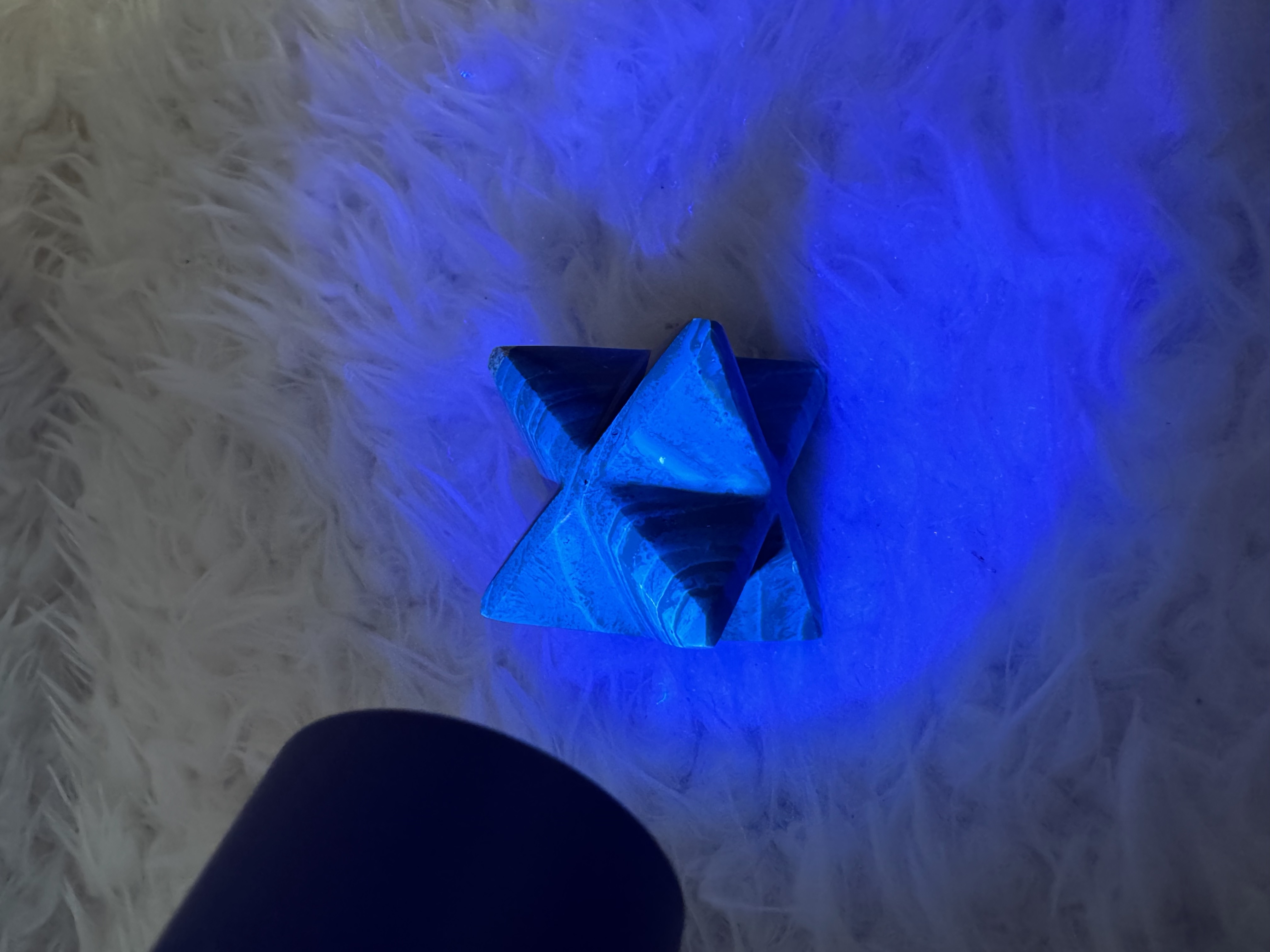 Psychic Connection Indonesian Blue Amber Merkaba 