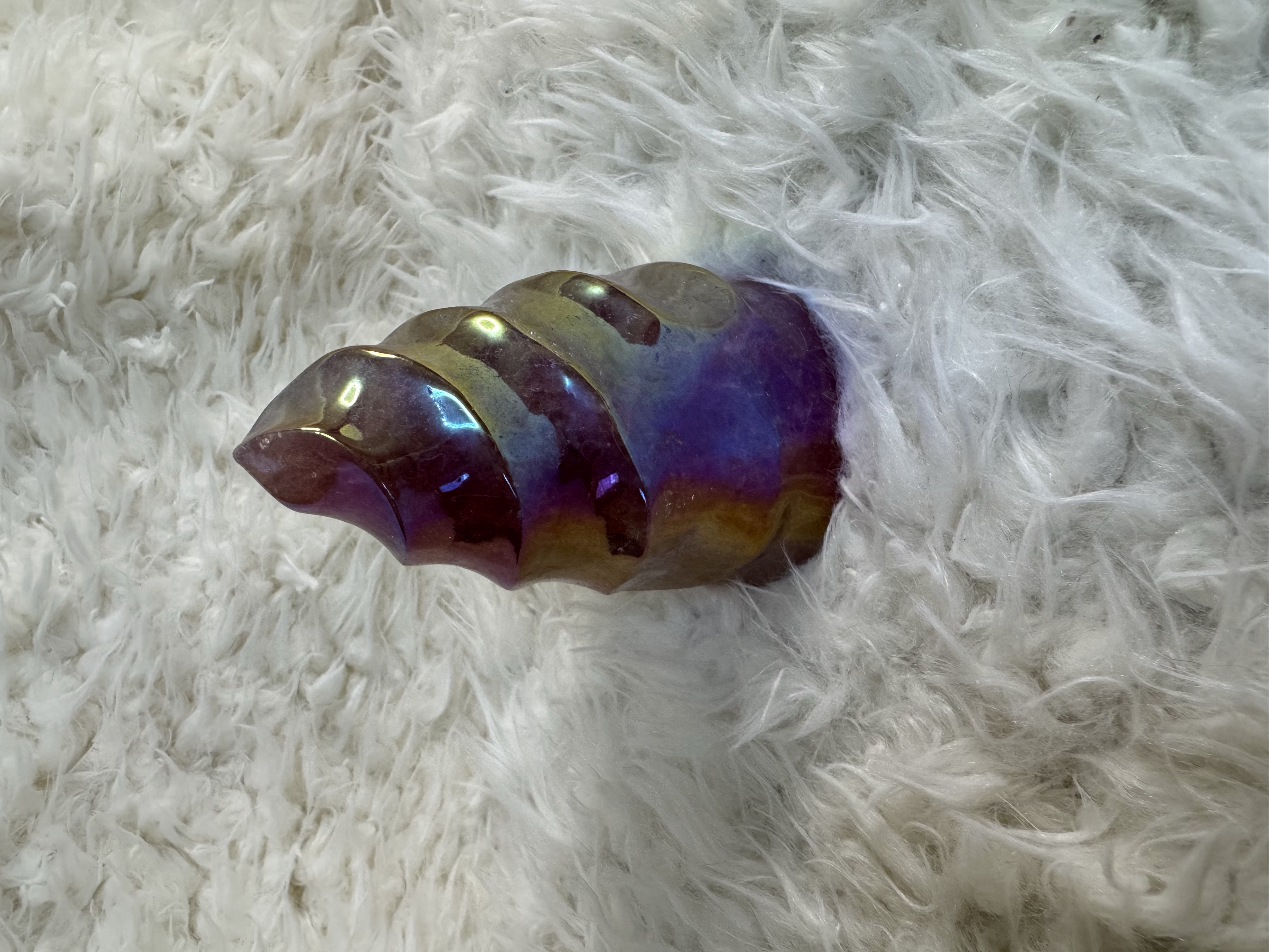 Titanium Aura Strawberry Quartz Flame 