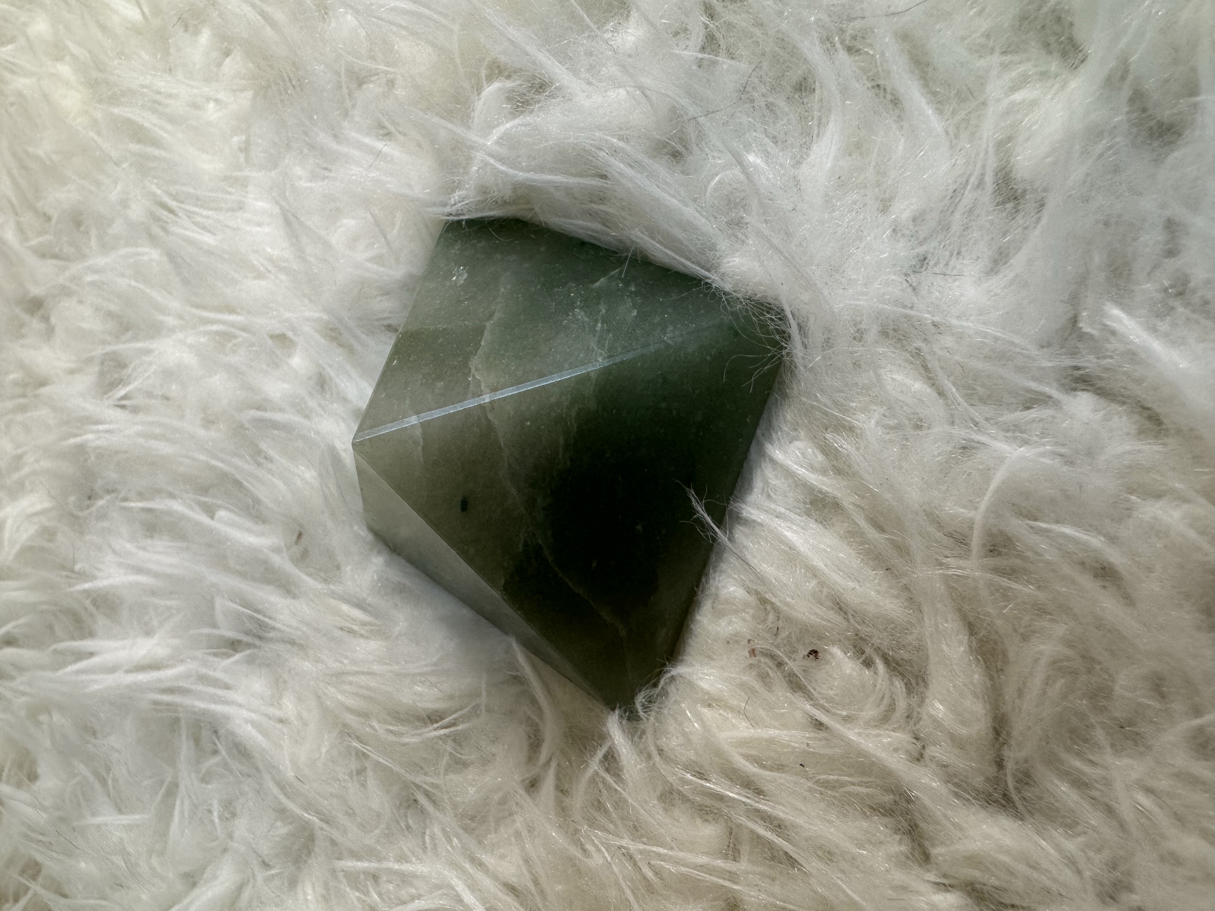 Green Aventurine Growth and Abundance Pyramid 