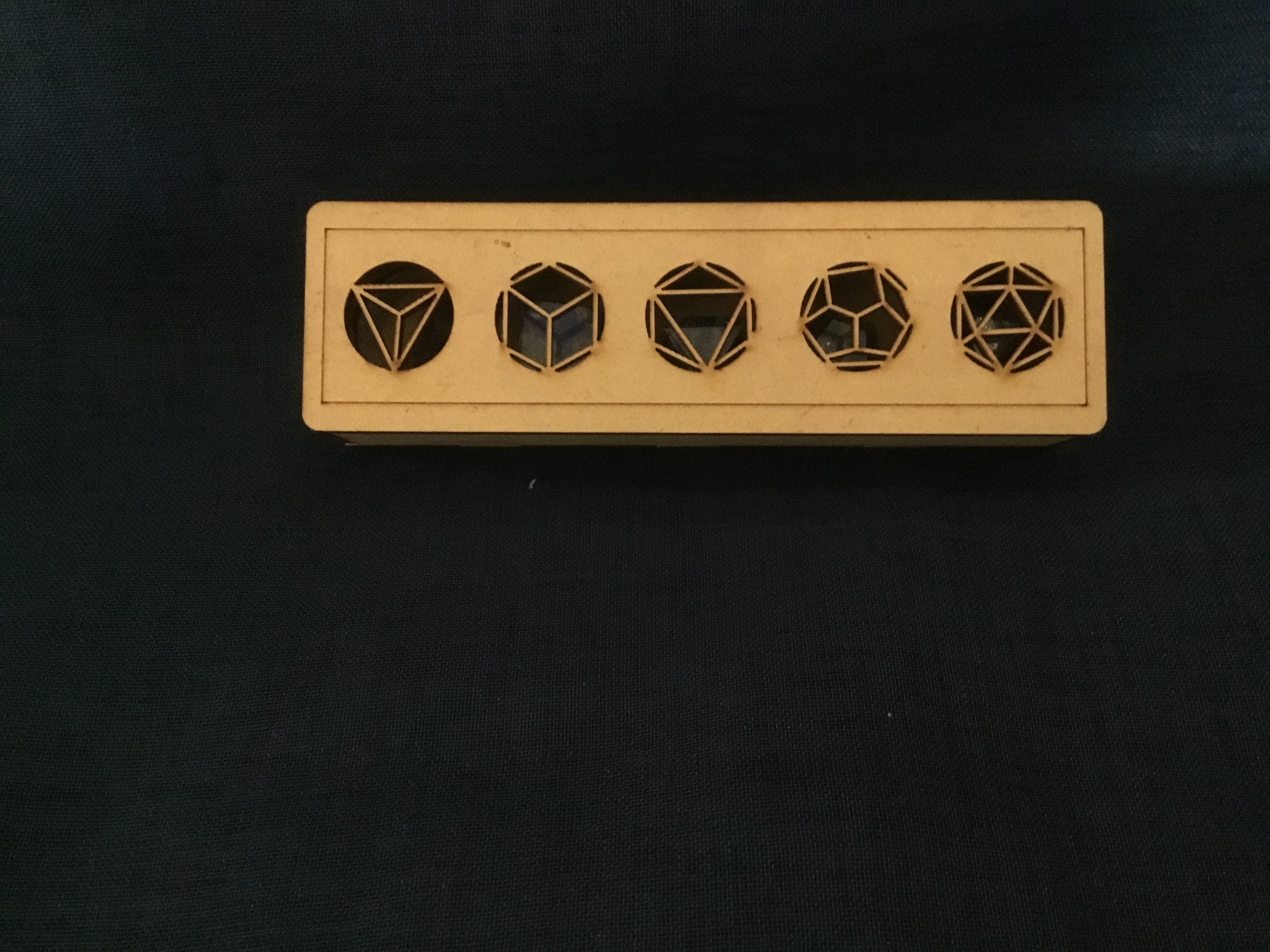 Lapis Lazuli Sacred Geometry Set 