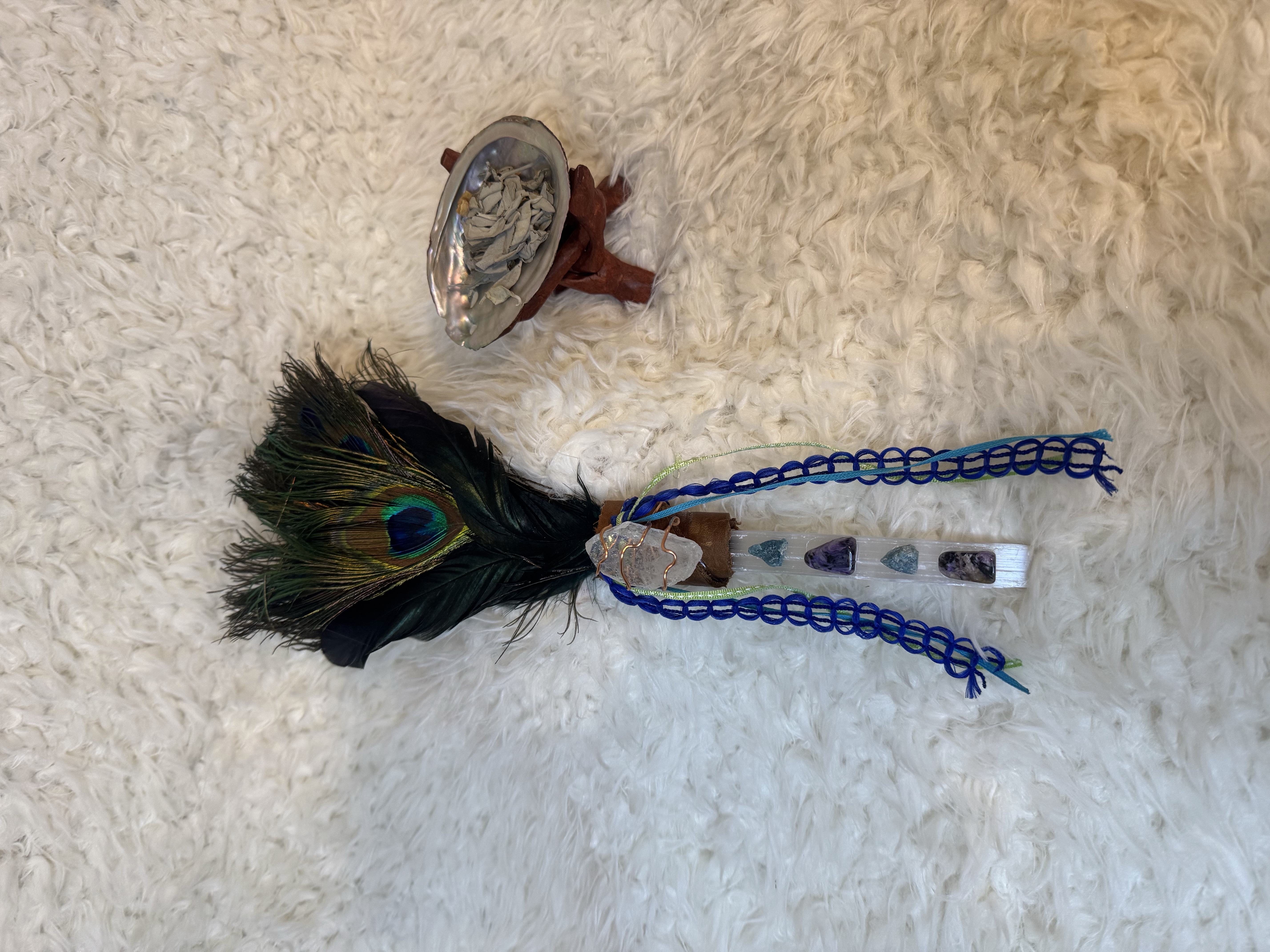 Hand Made Smudge Fan