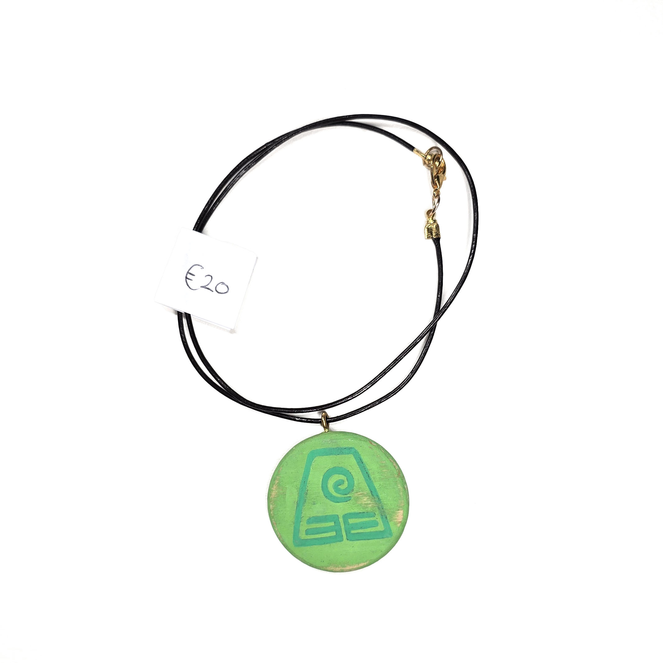 ATLA earth element -  Handmade, old looking but new, Necklace