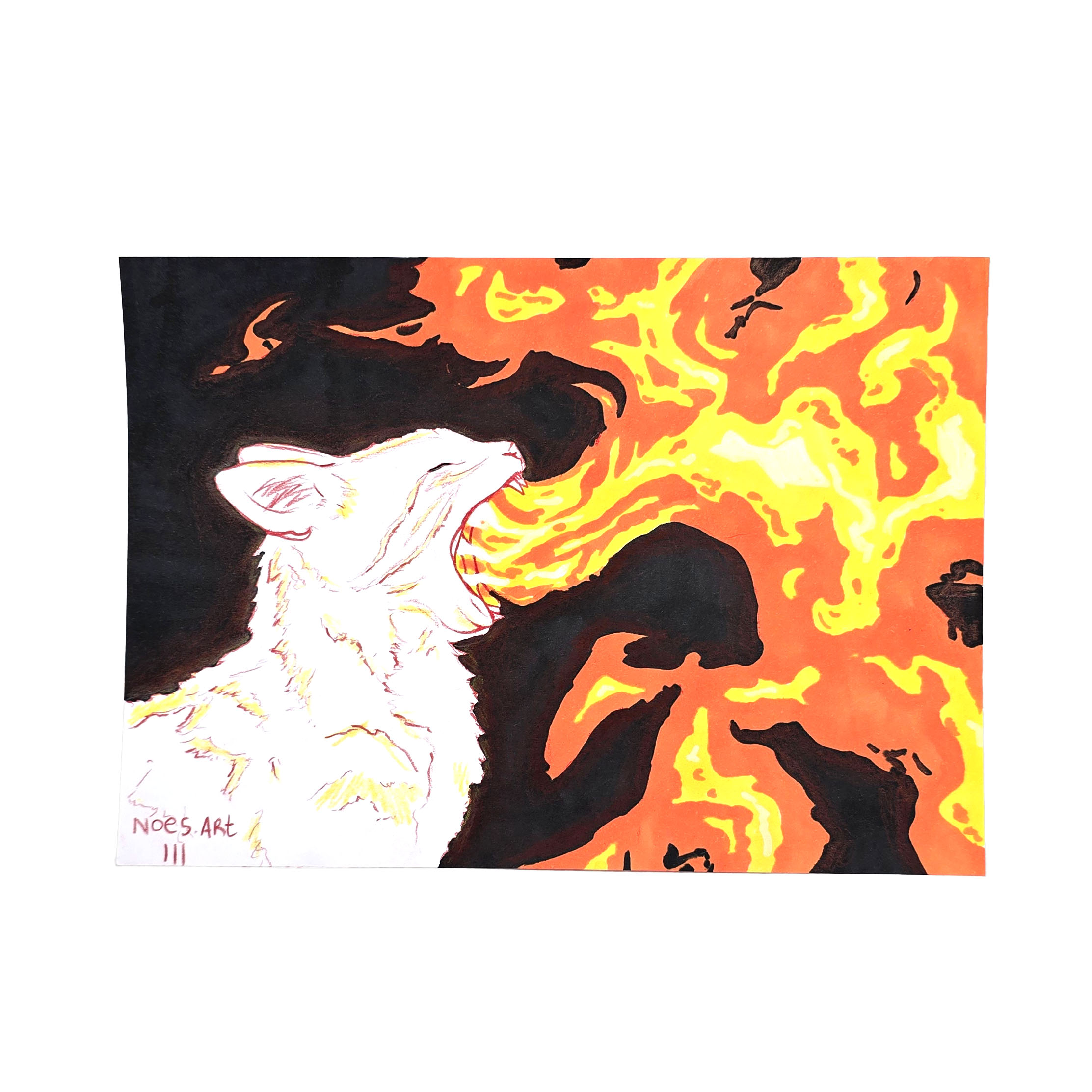 Letting It Out - Mixed Media, Original artwork