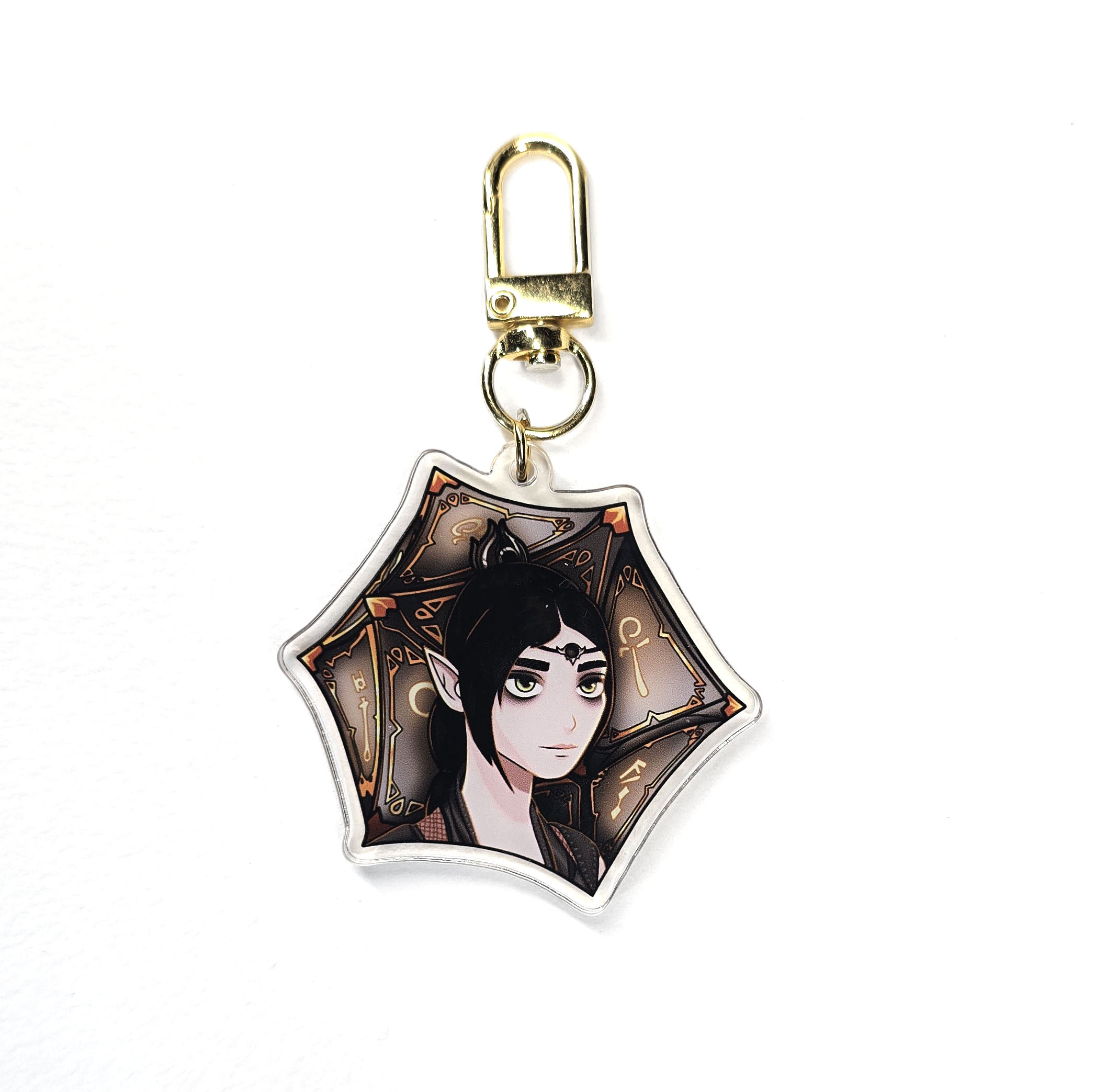 Shadowheart and Mysterious artifact - Keychain