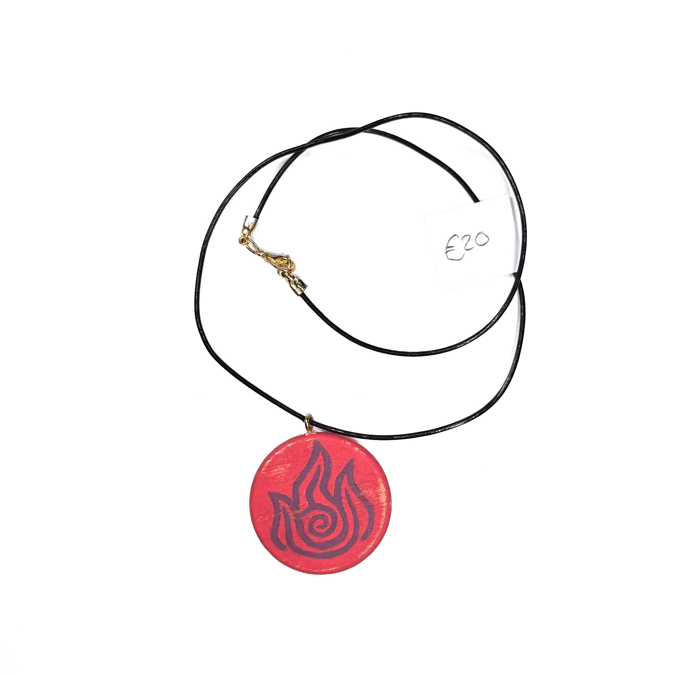 ATLA fire element -  Handmade, old looking but new, Necklace