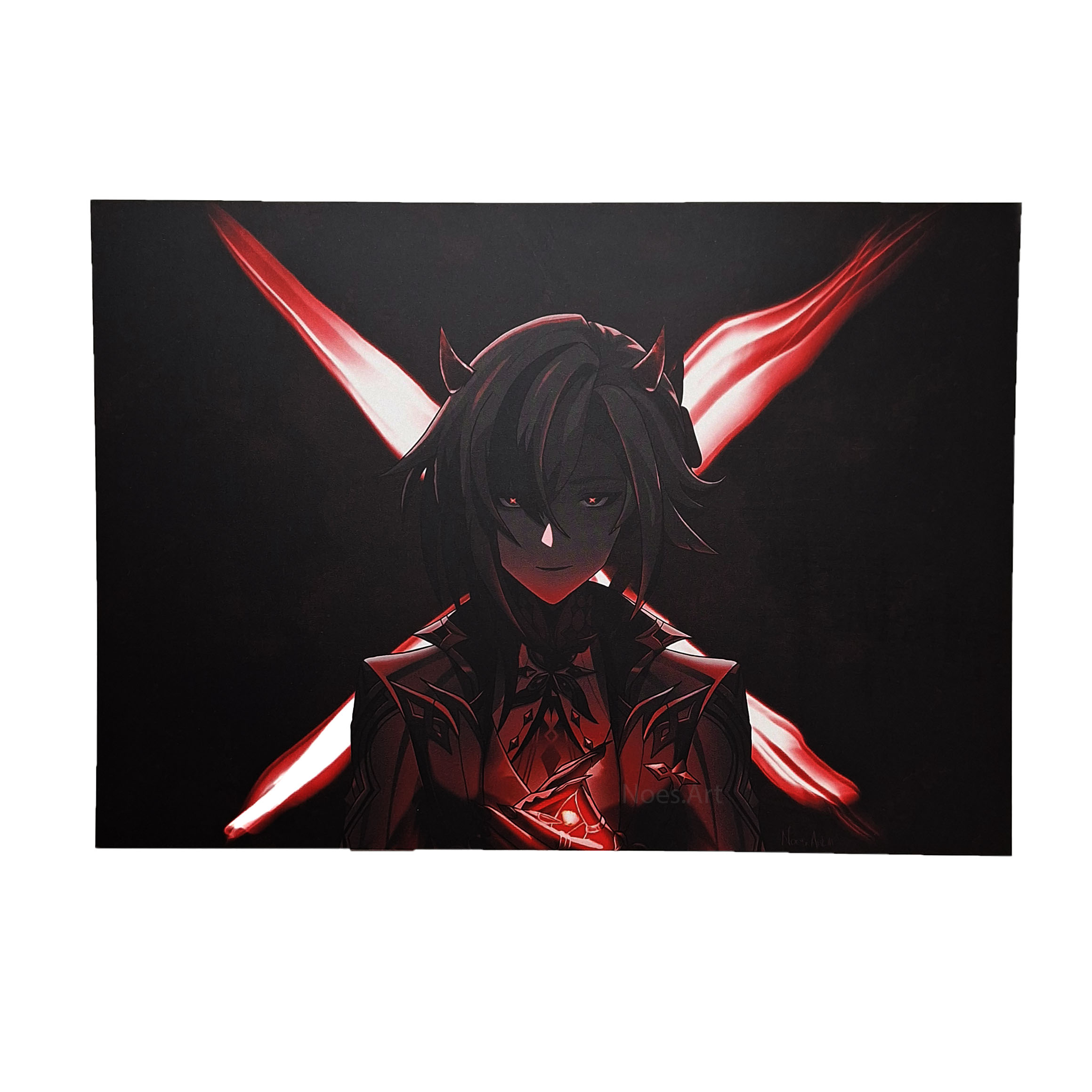 Arlecchino Genshin - Art Print
