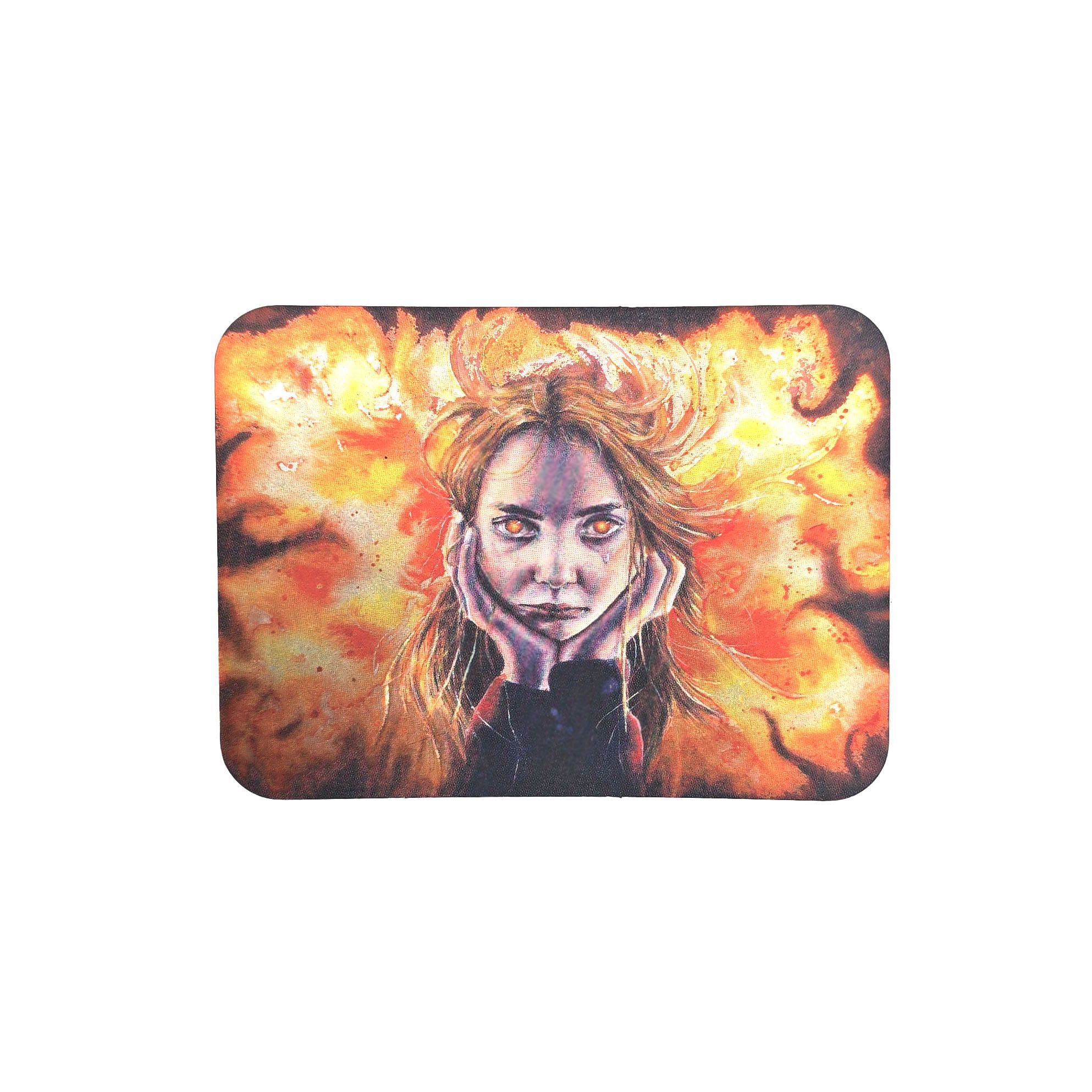 Meltdown - Reflective, metallic, art Sticker