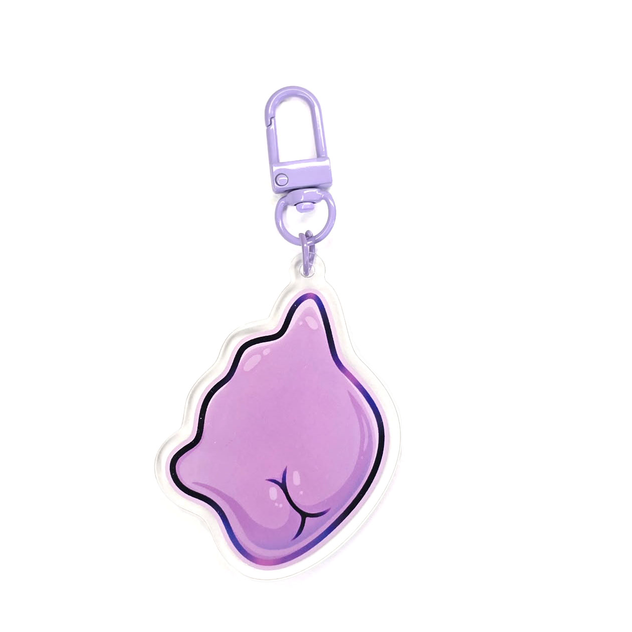 Dit with buttox - Keychain